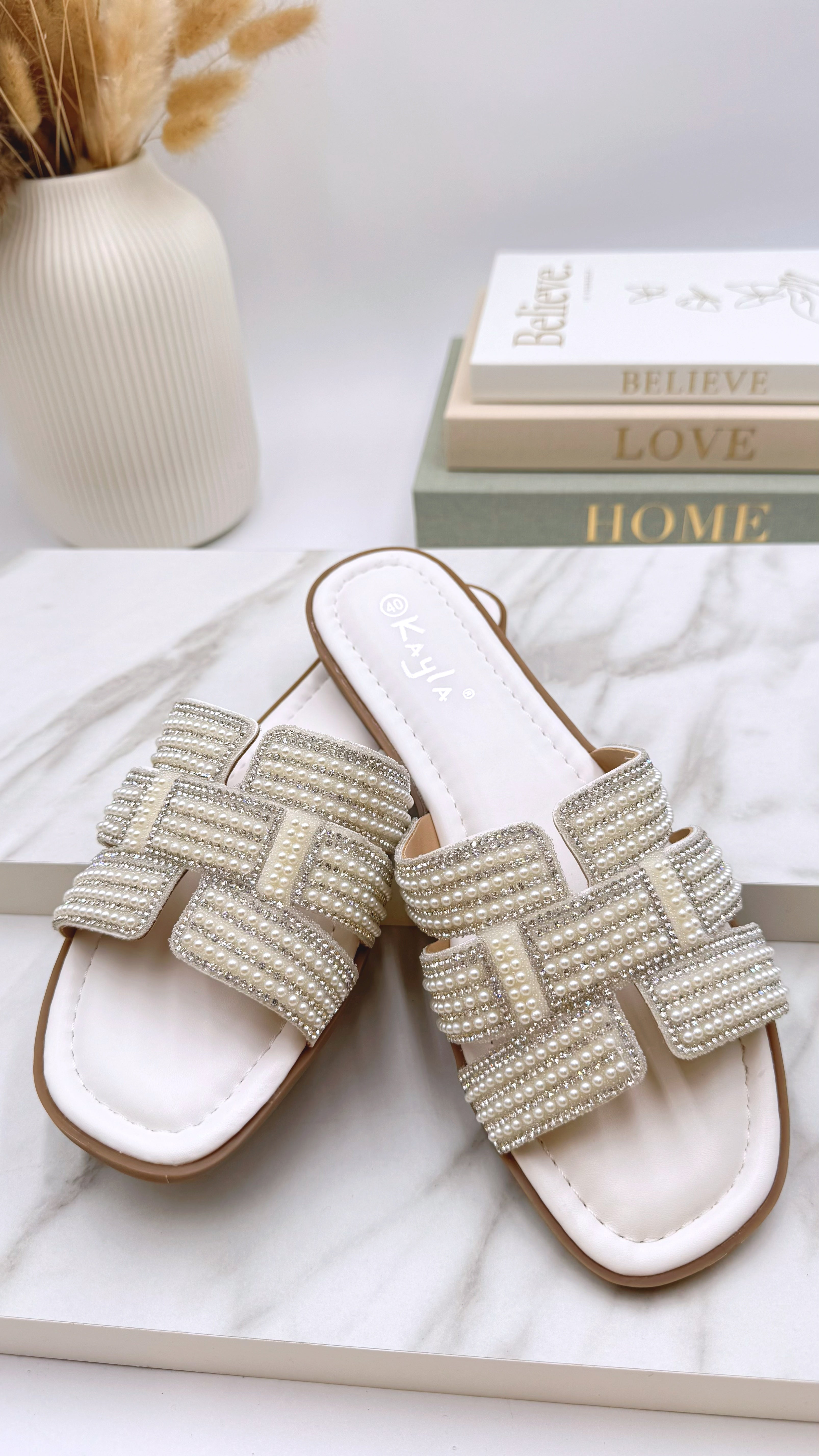 Sandale Daily Sparkle *Weiß*