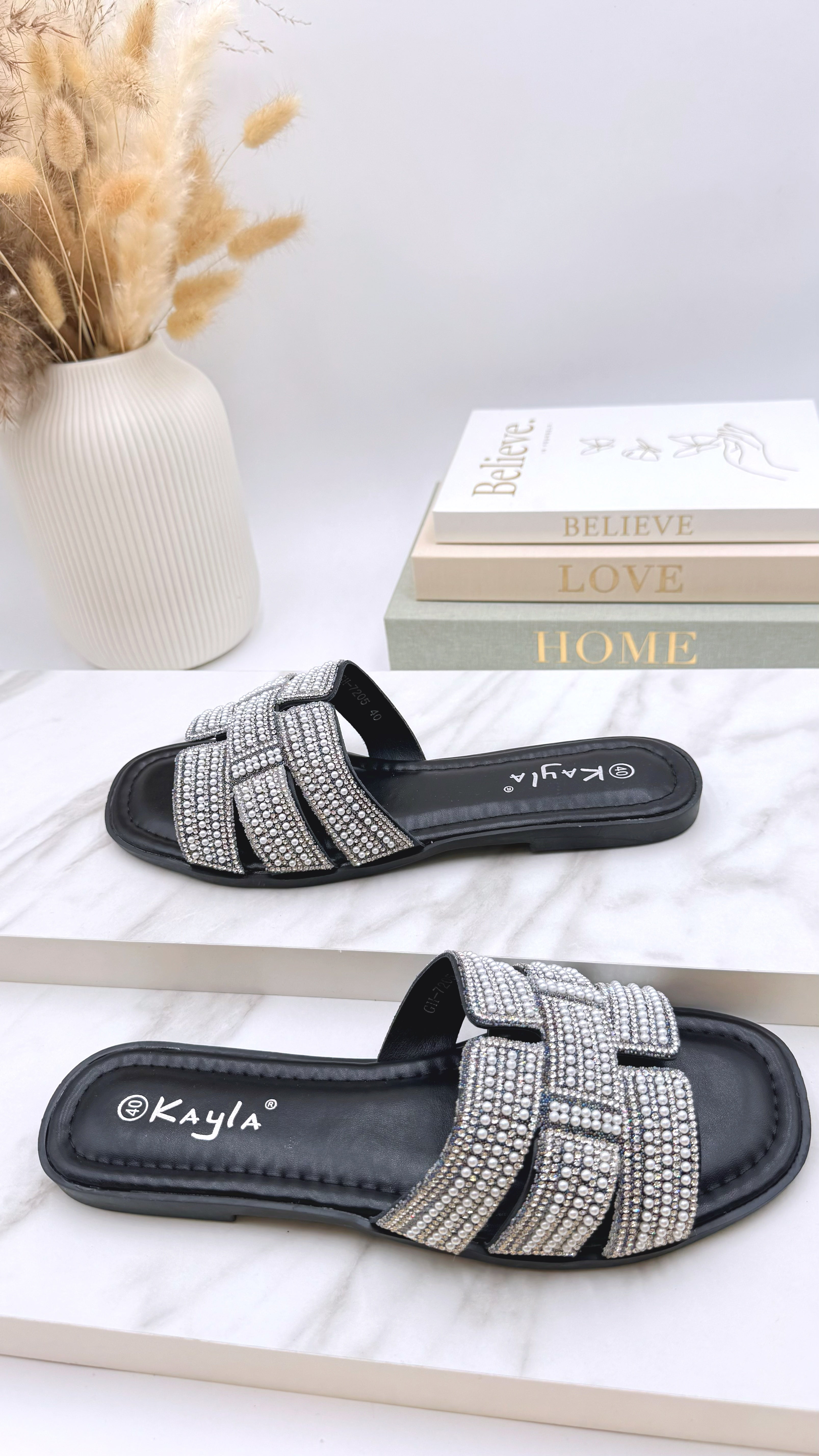 Sandale Daily Sparkle *Schwarz*