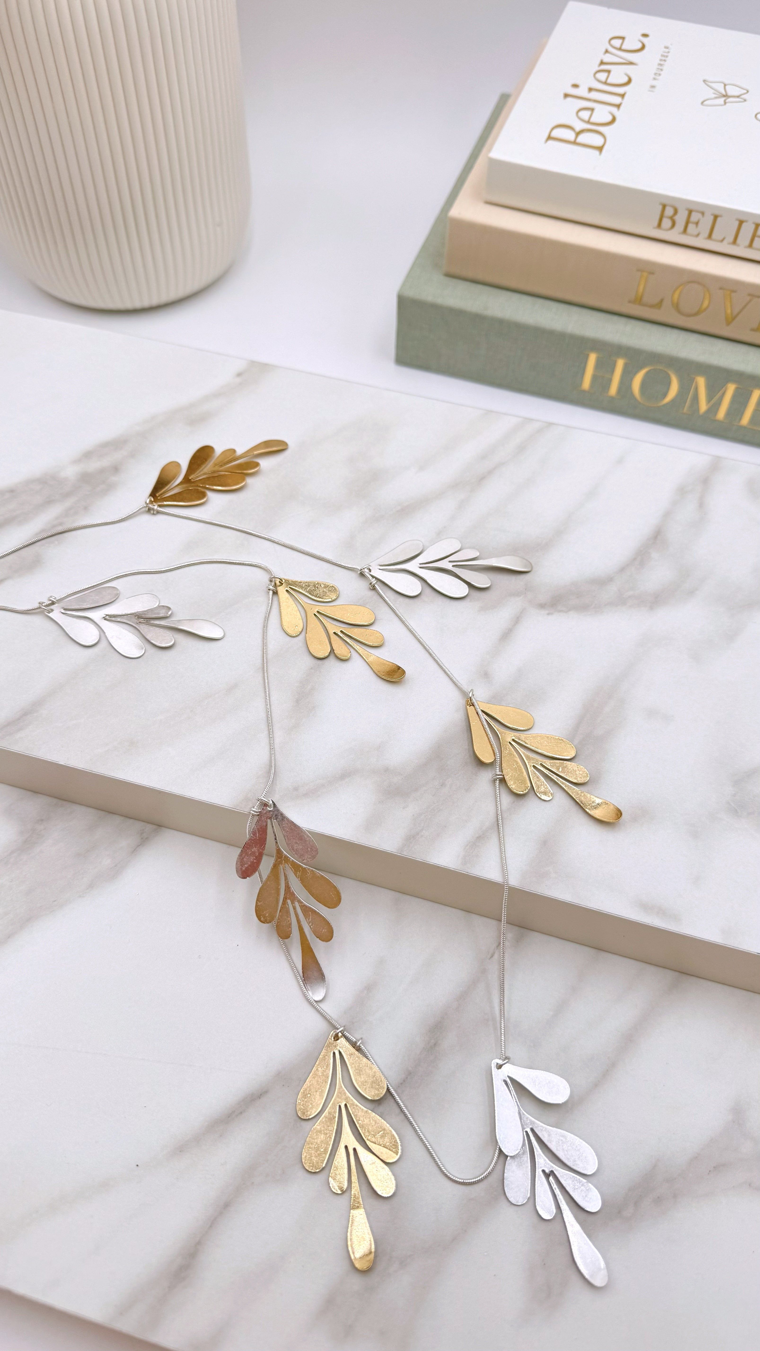 Lange Halskette Golden Forest