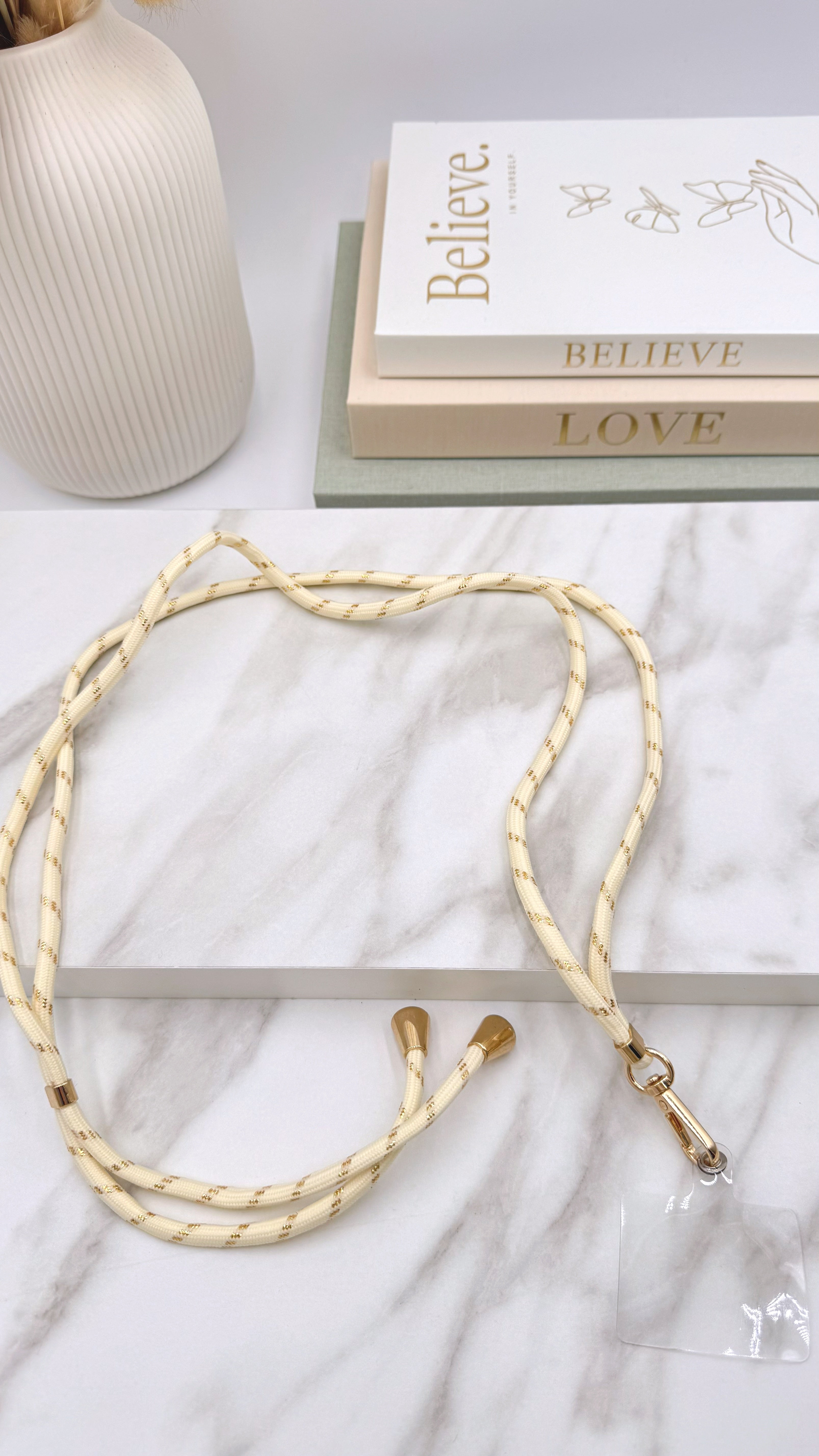 Handykette Subtle Shine *Creme*