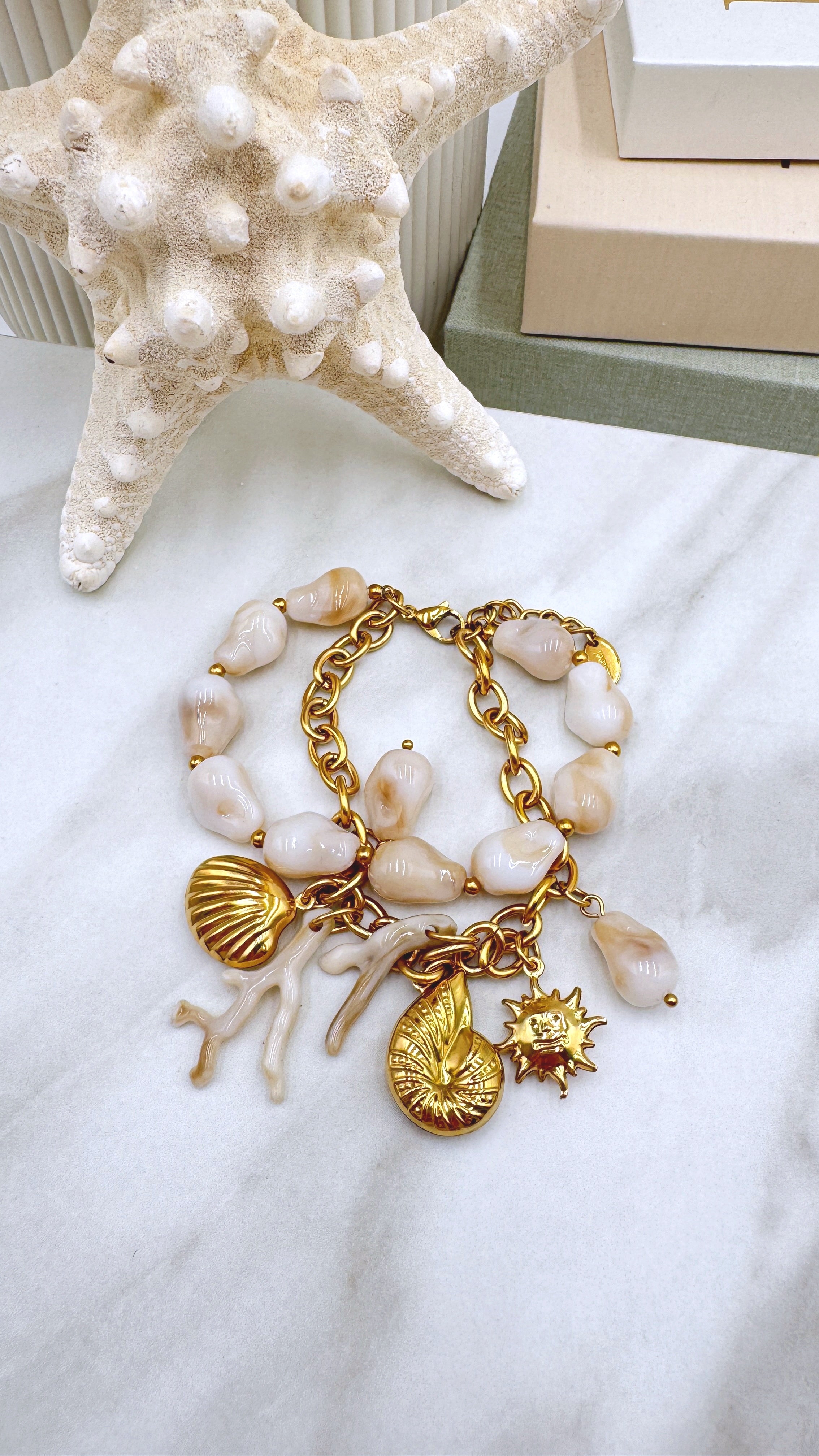 Armband Luxury Sea *Beige*