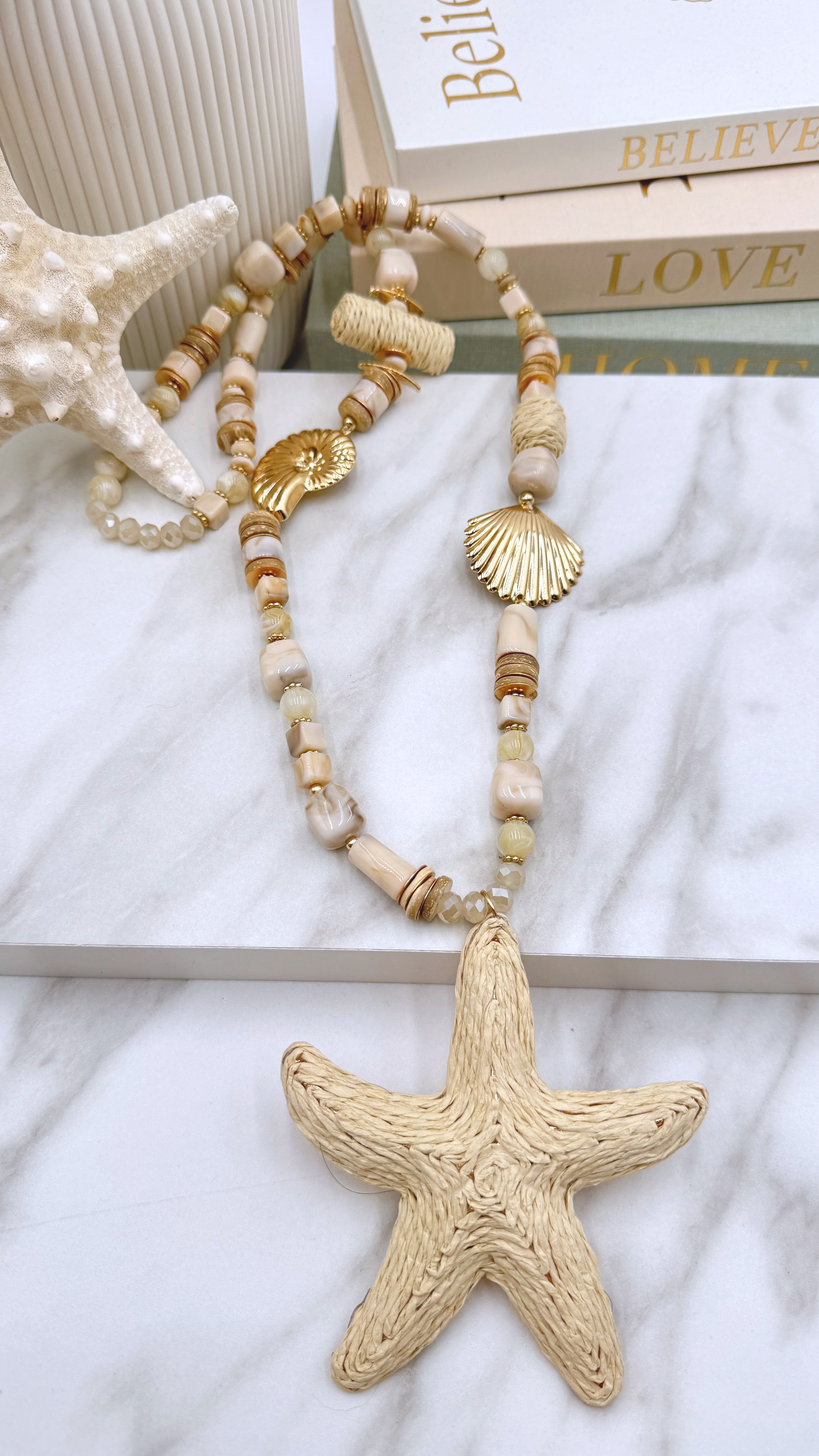 Lange Halskette Beach Icon