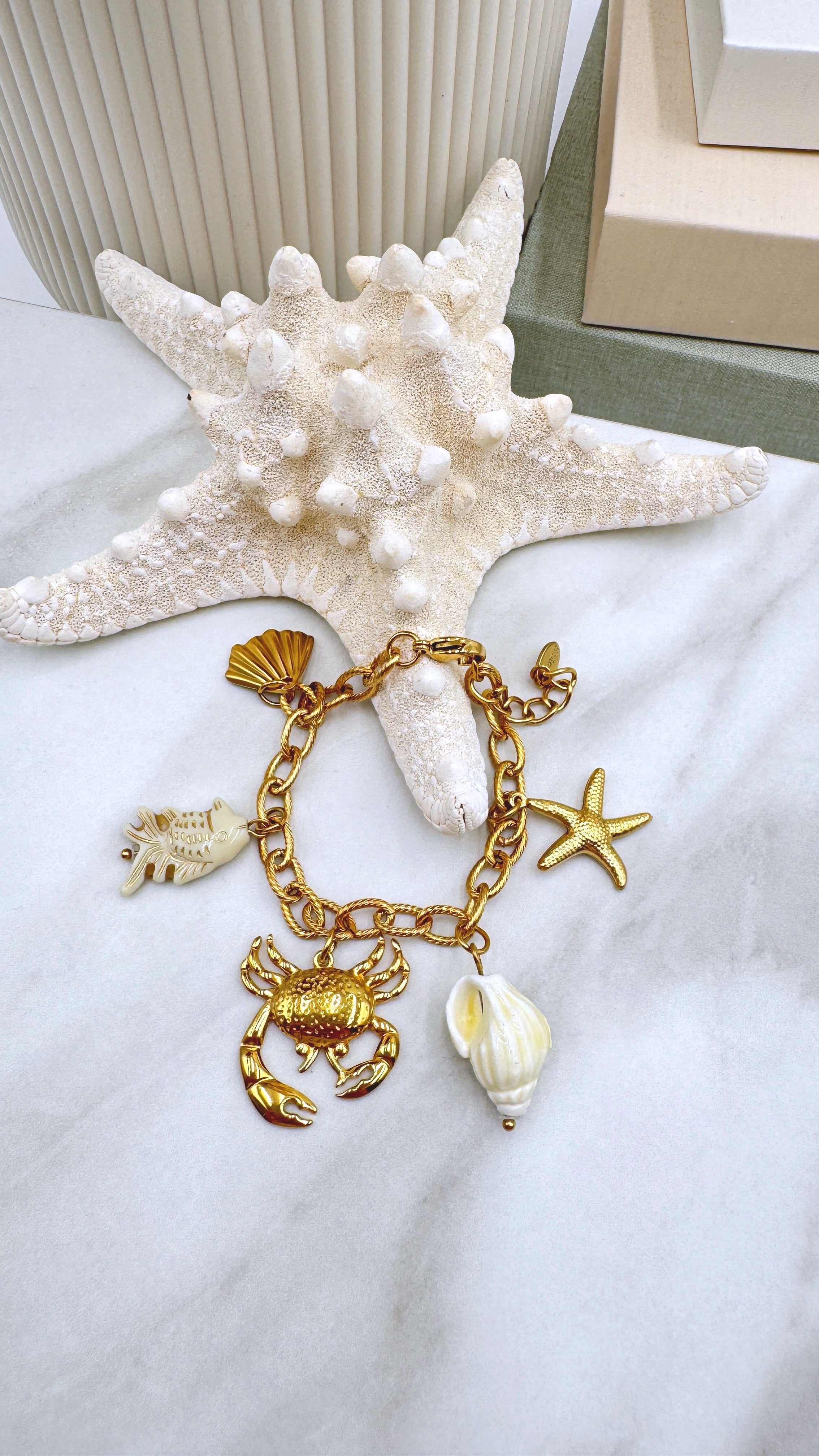 Armband Golden Crab