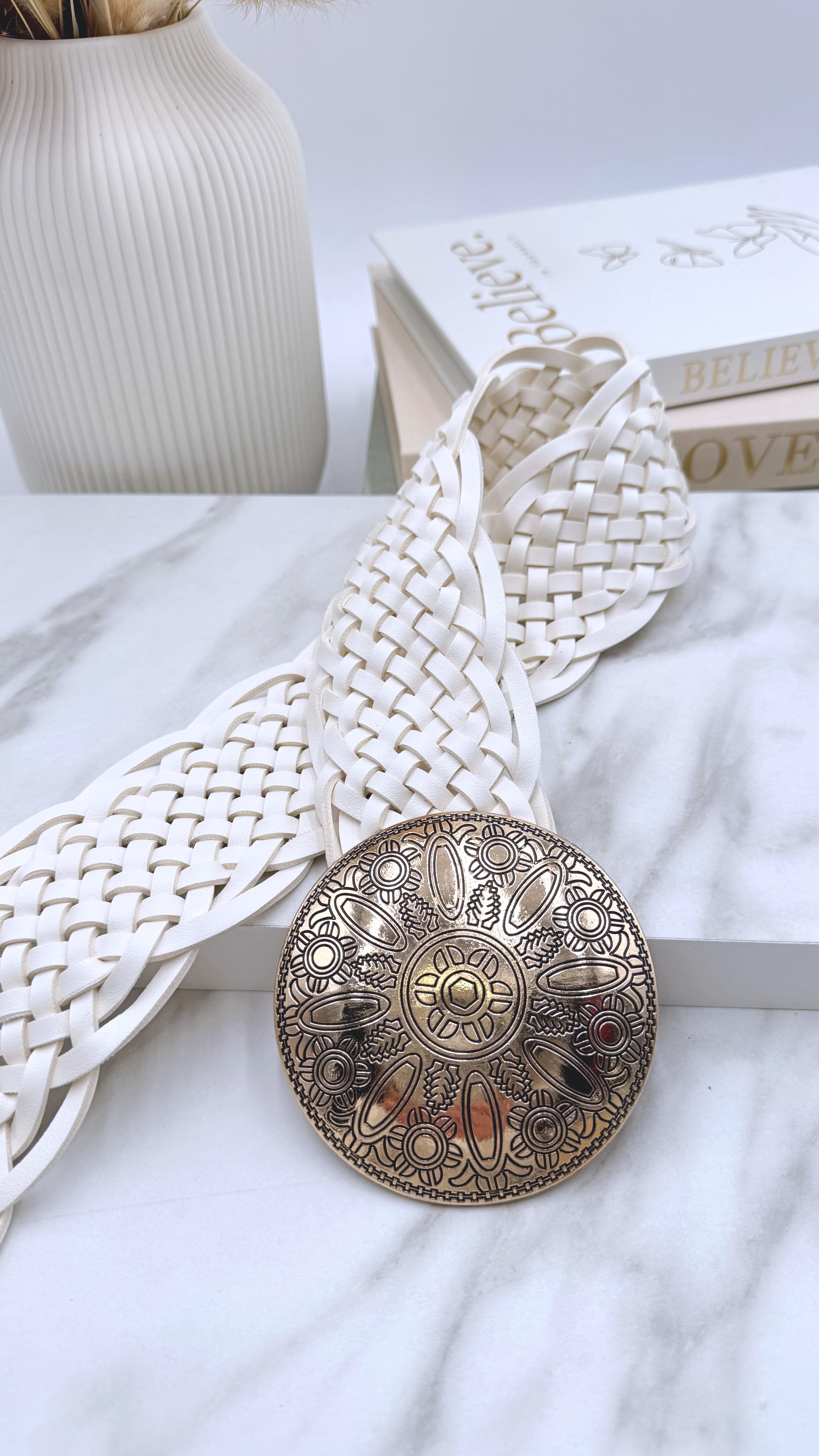 Gürtel Sun Elegance *Weiß*