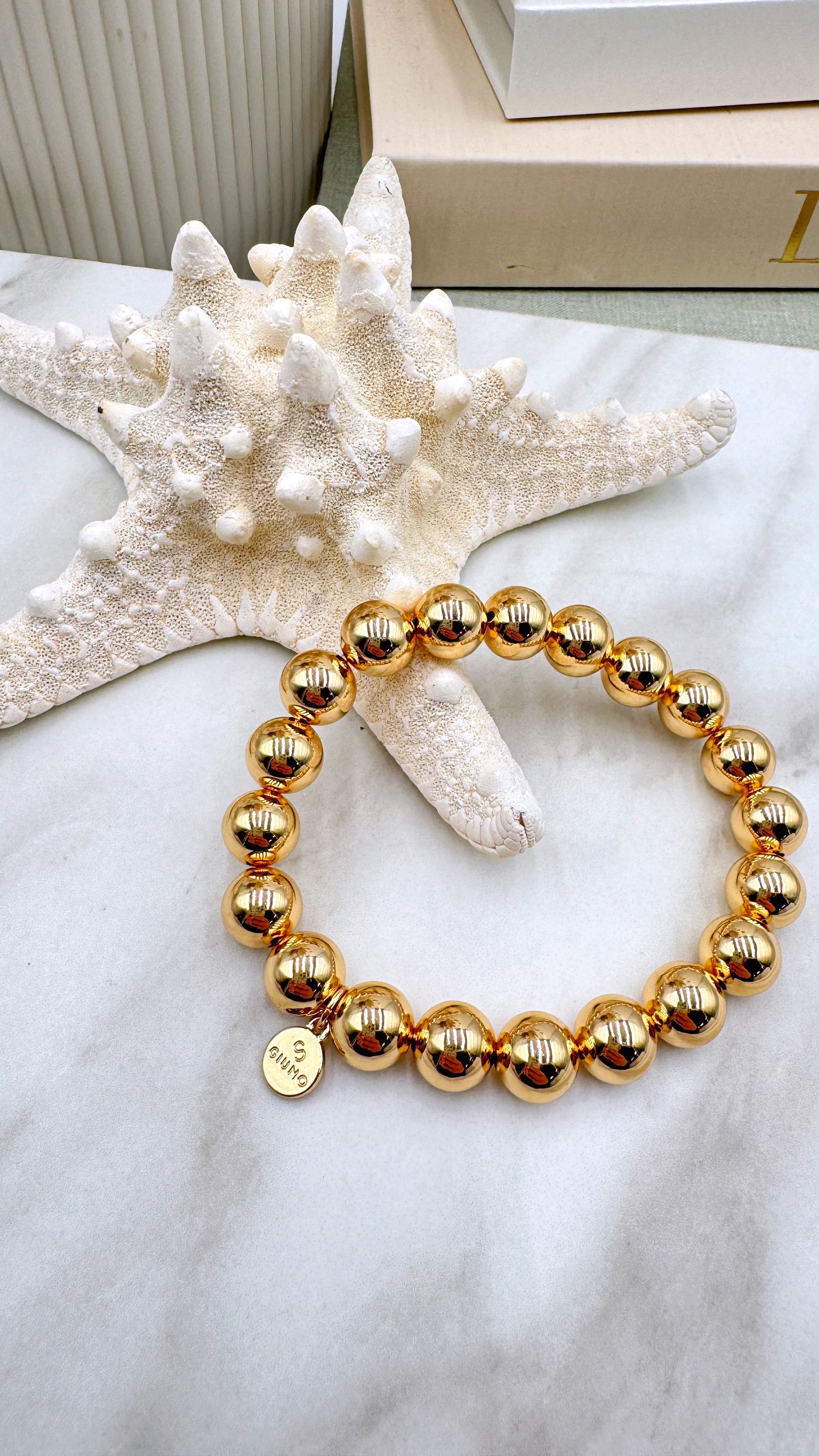Perlenarmband Basic Style *Gold*