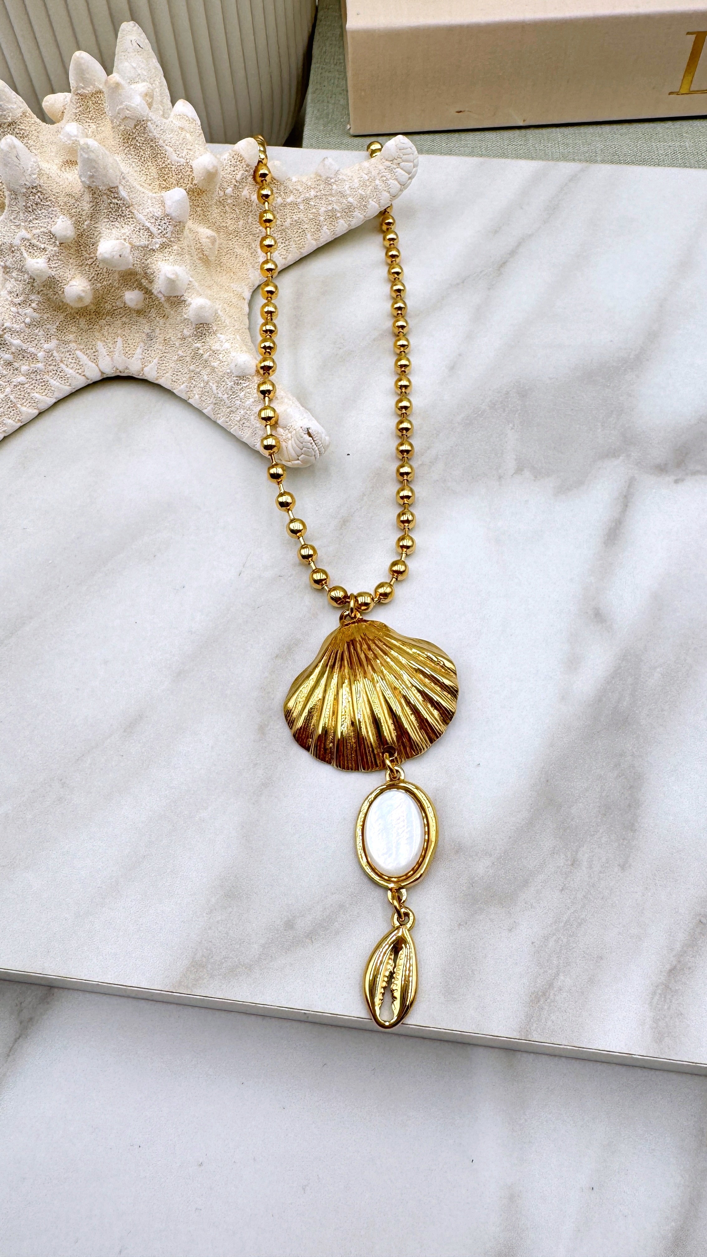 Halskette Summer Shell