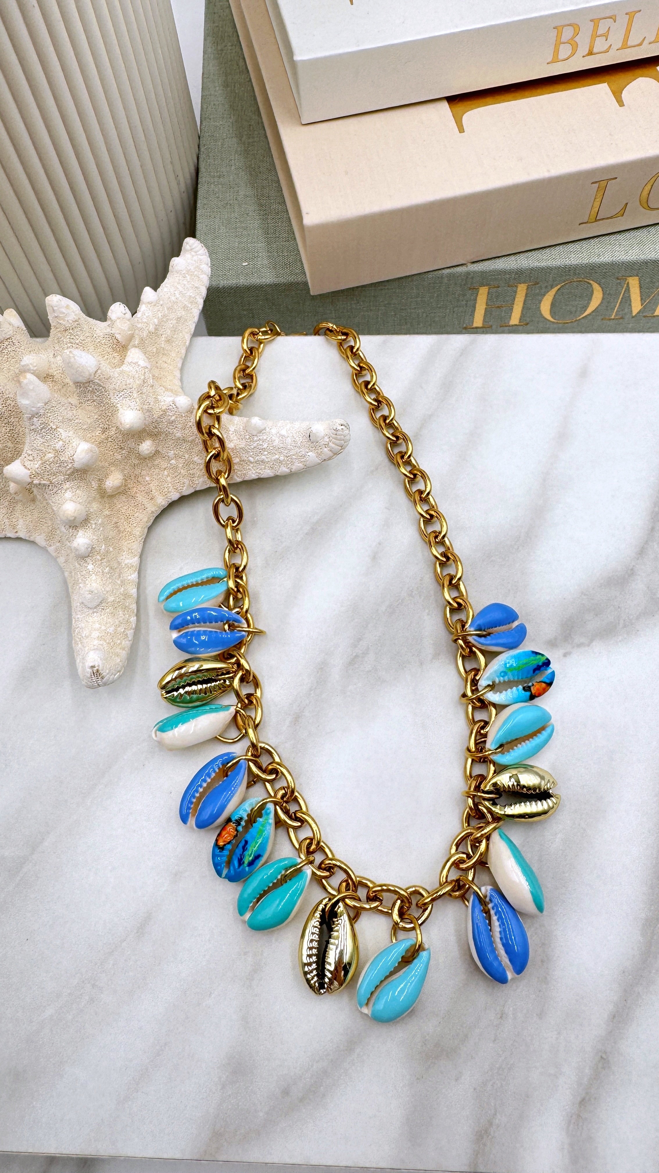 Halskette Miami Crush *Blau*