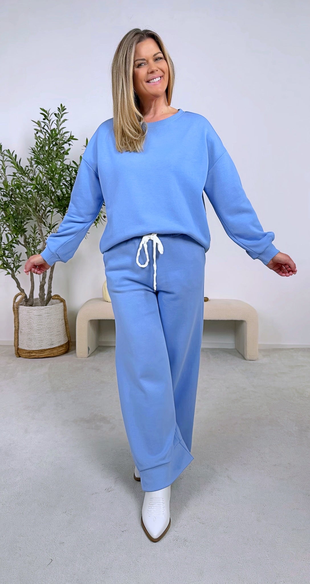 Sweatshirt Move Free *Blau*