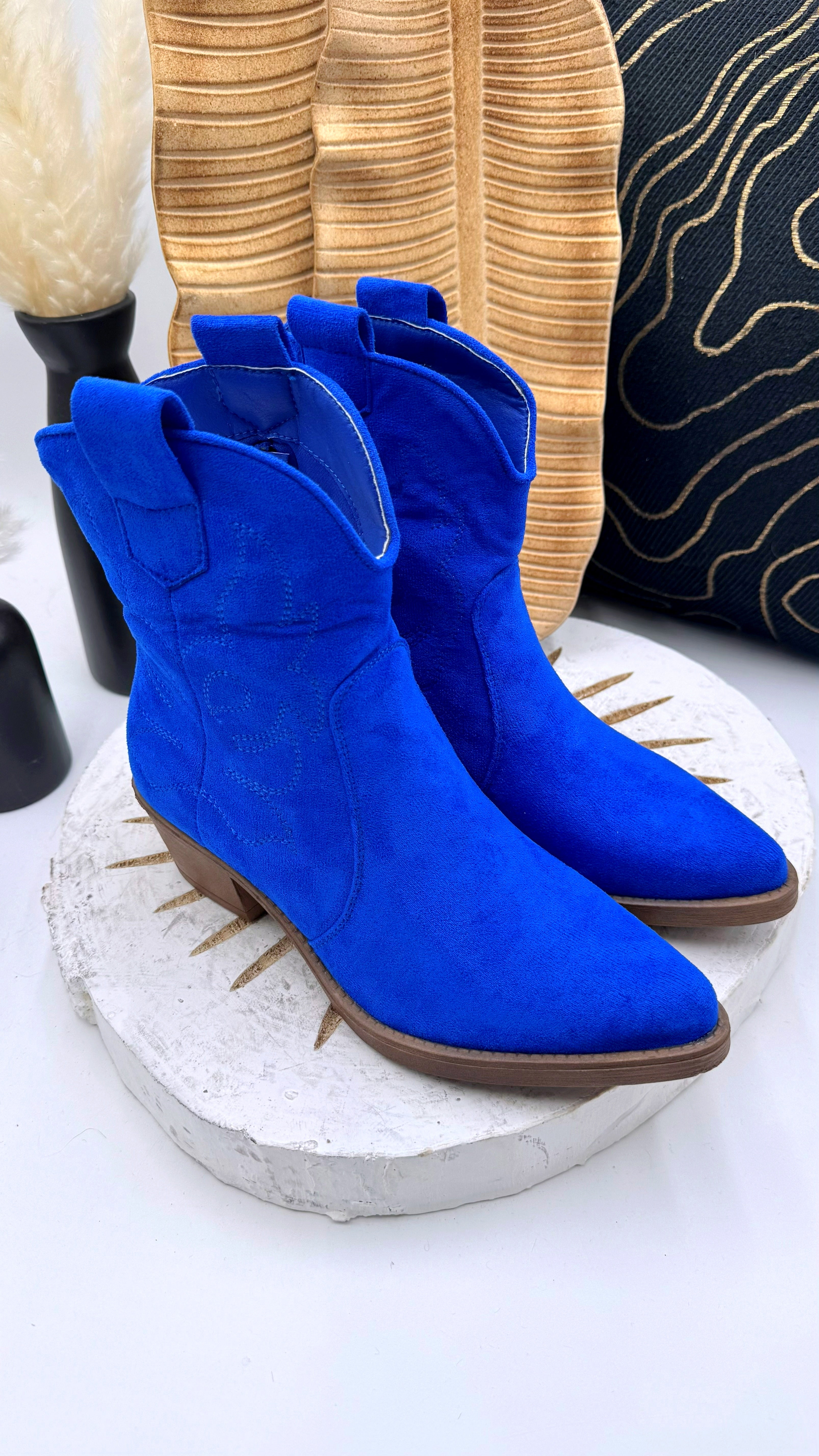 Stiefellette Denim Diva *Royalblau*