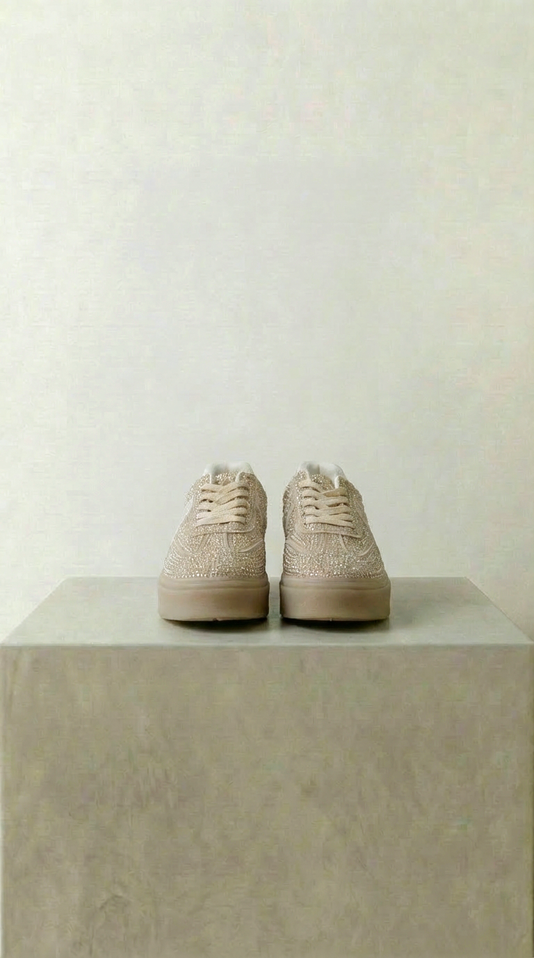 Sneaker Diamond Queen *Beige*