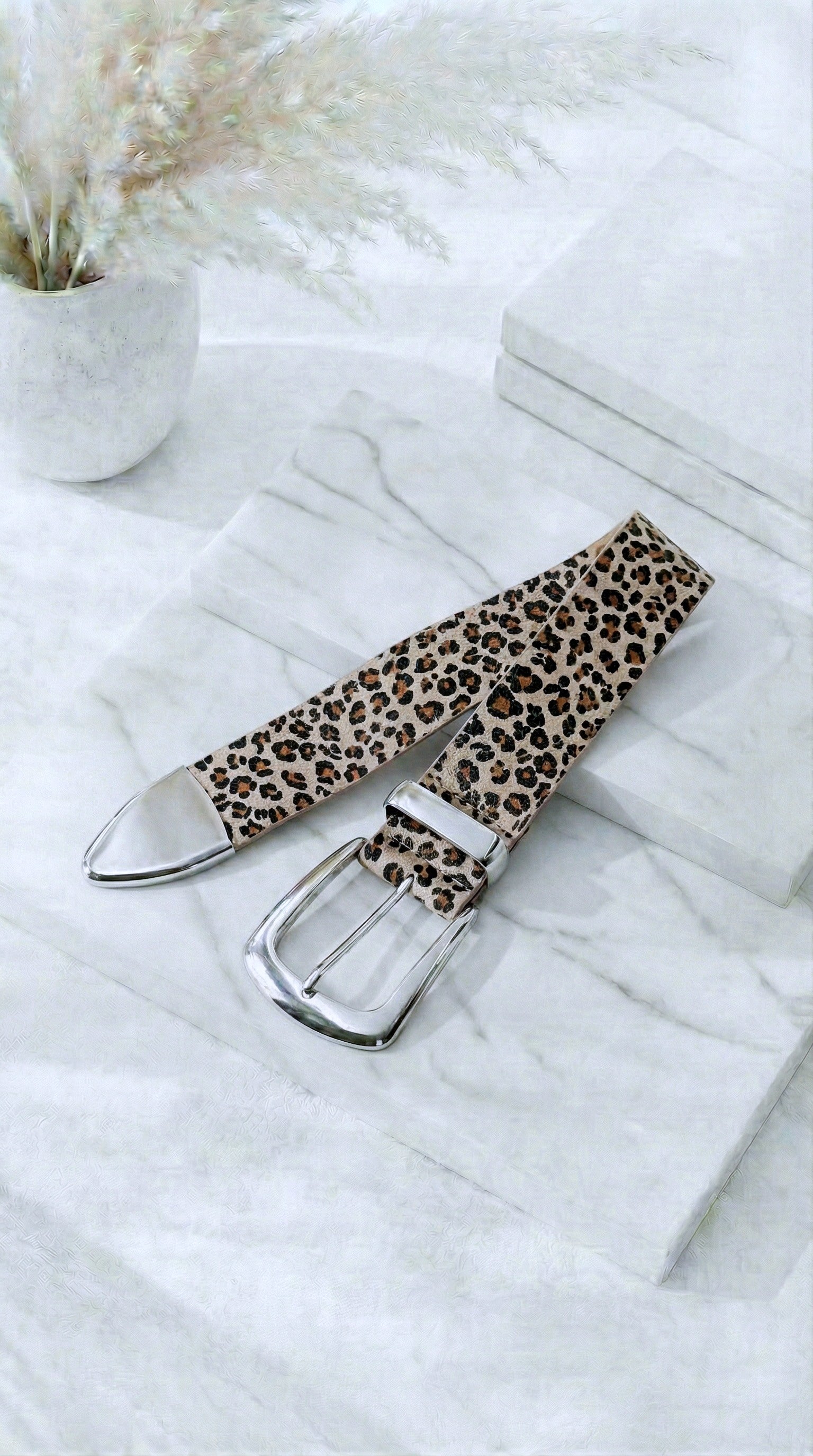 Gürtel Luxe Band *Leo/Silber*