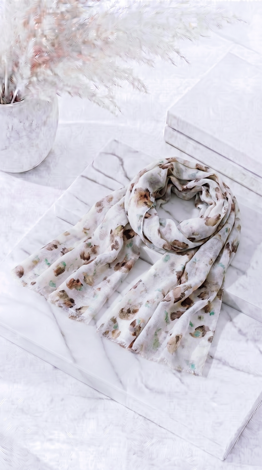 Halstuch Natural Leopard
