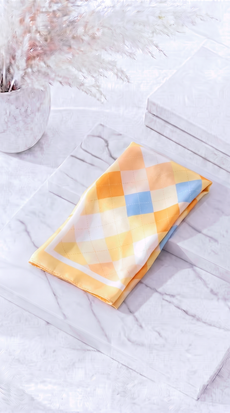 Halstuch Soft Geometry *Apricot*