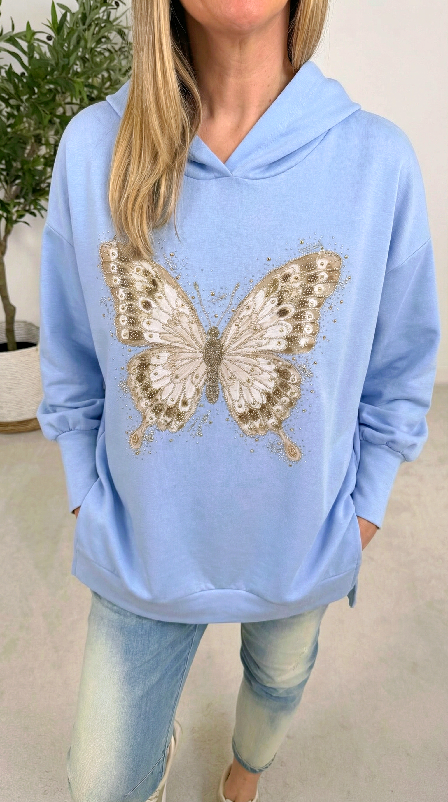 Hoodie Wings of Power *Blau*