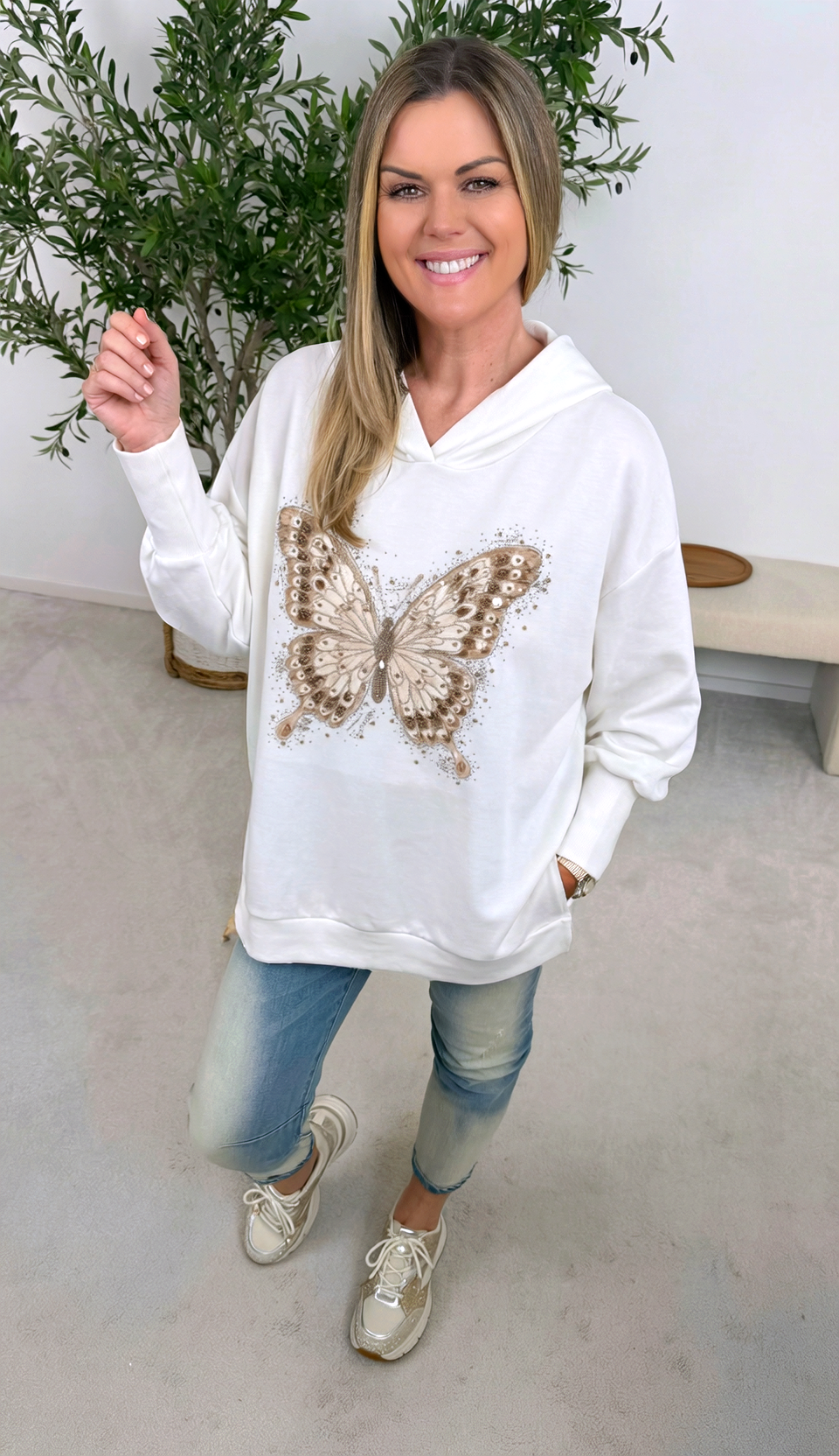 Hoodie Wings of Power *Weiß*