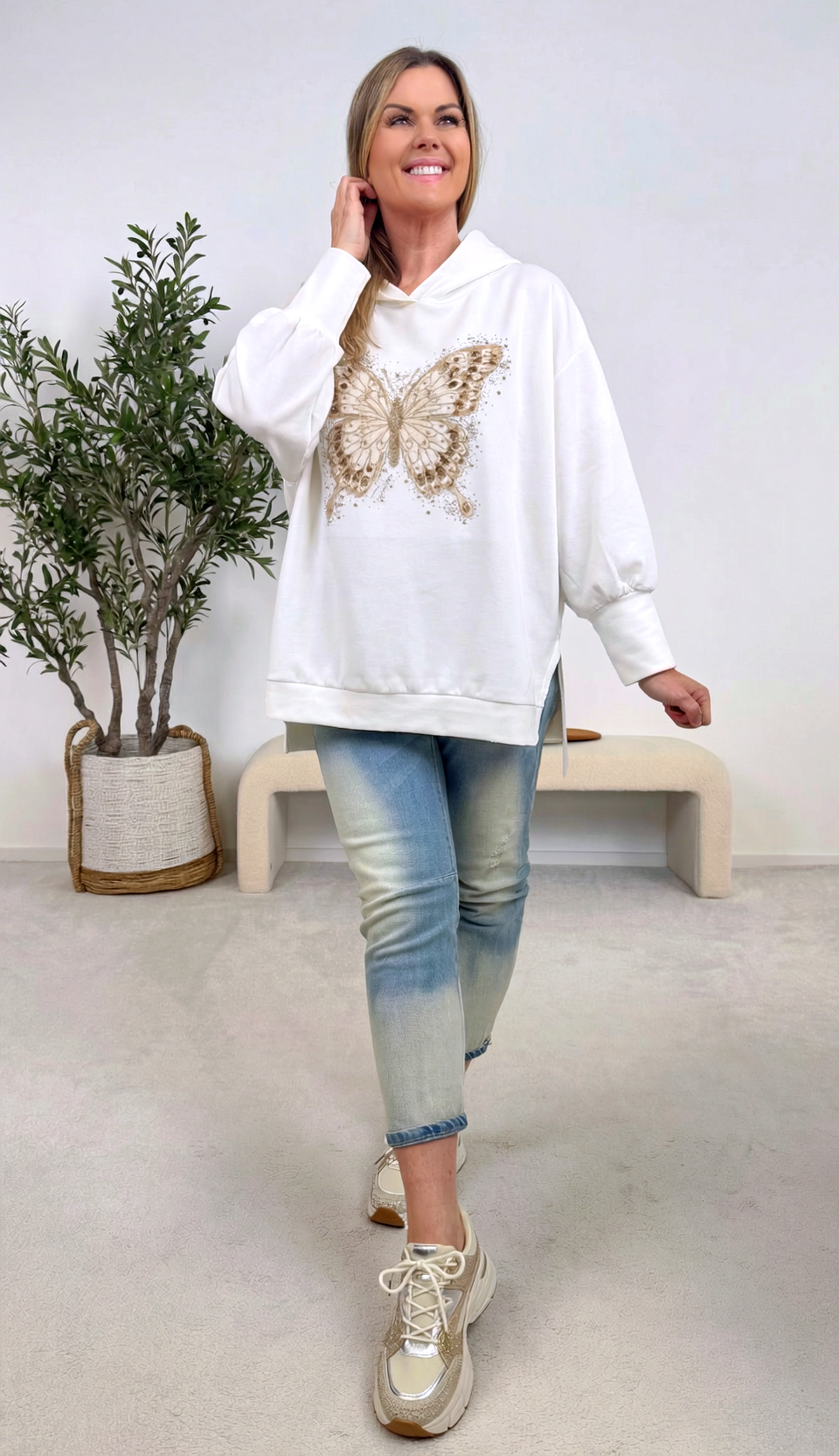 Hoodie Wings of Power *Weiß*