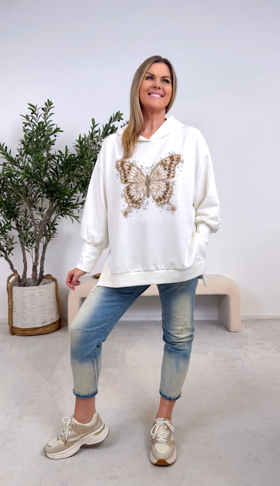 Hoodie Wings of Power *Weiß*