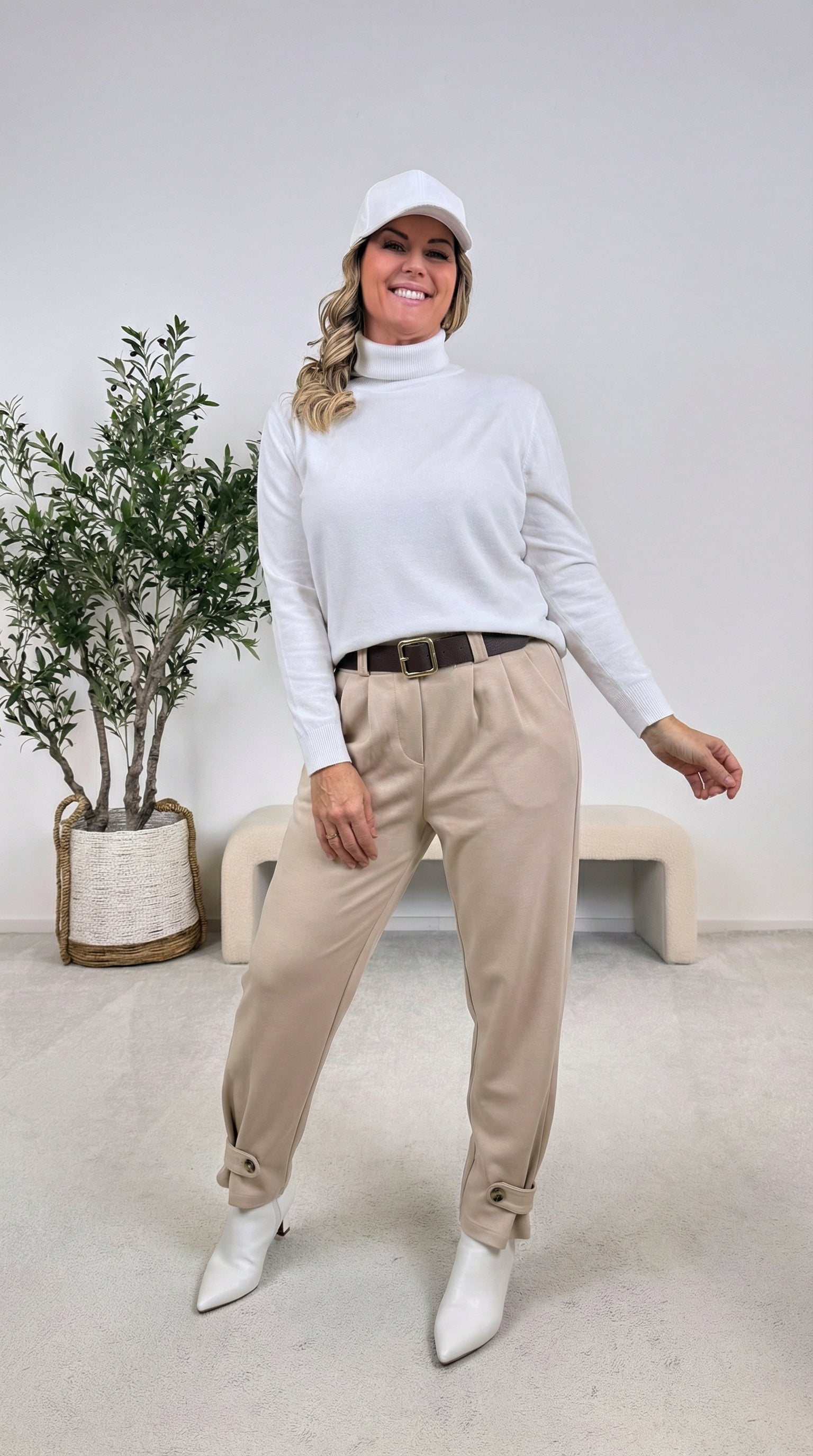 Hose Sorrento Silk *Beige*
