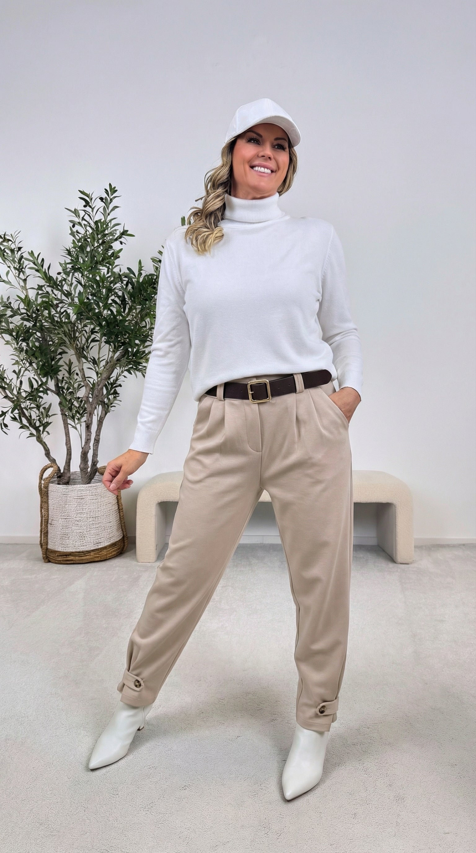 Hose Sorrento Silk *Beige*