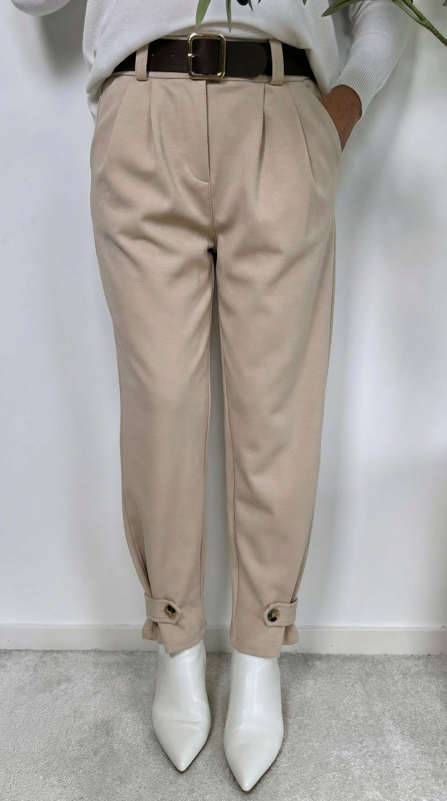 Hose Sorrento Silk *Beige*