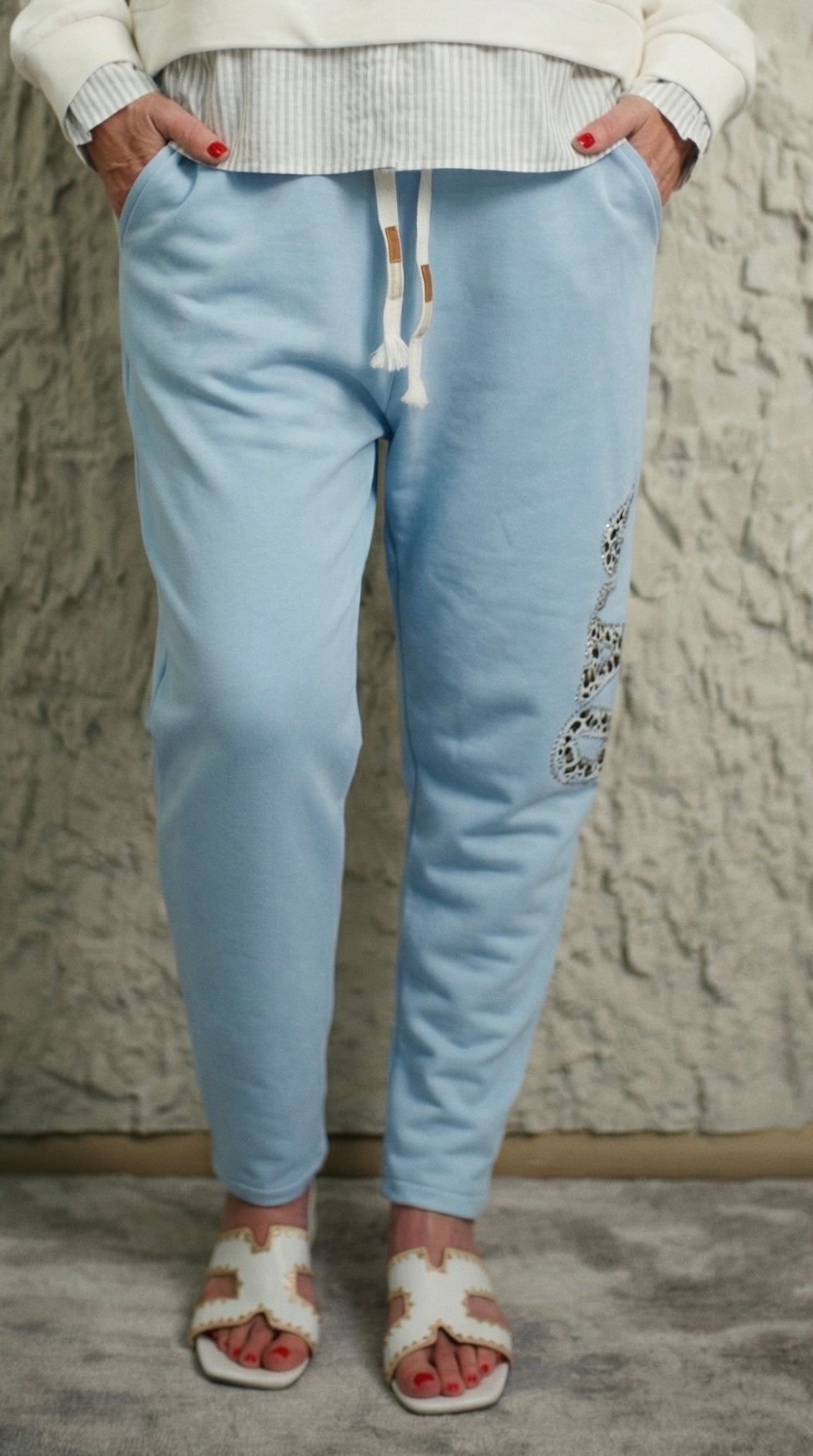 Sweathose Ciao Leo *Hellblau*