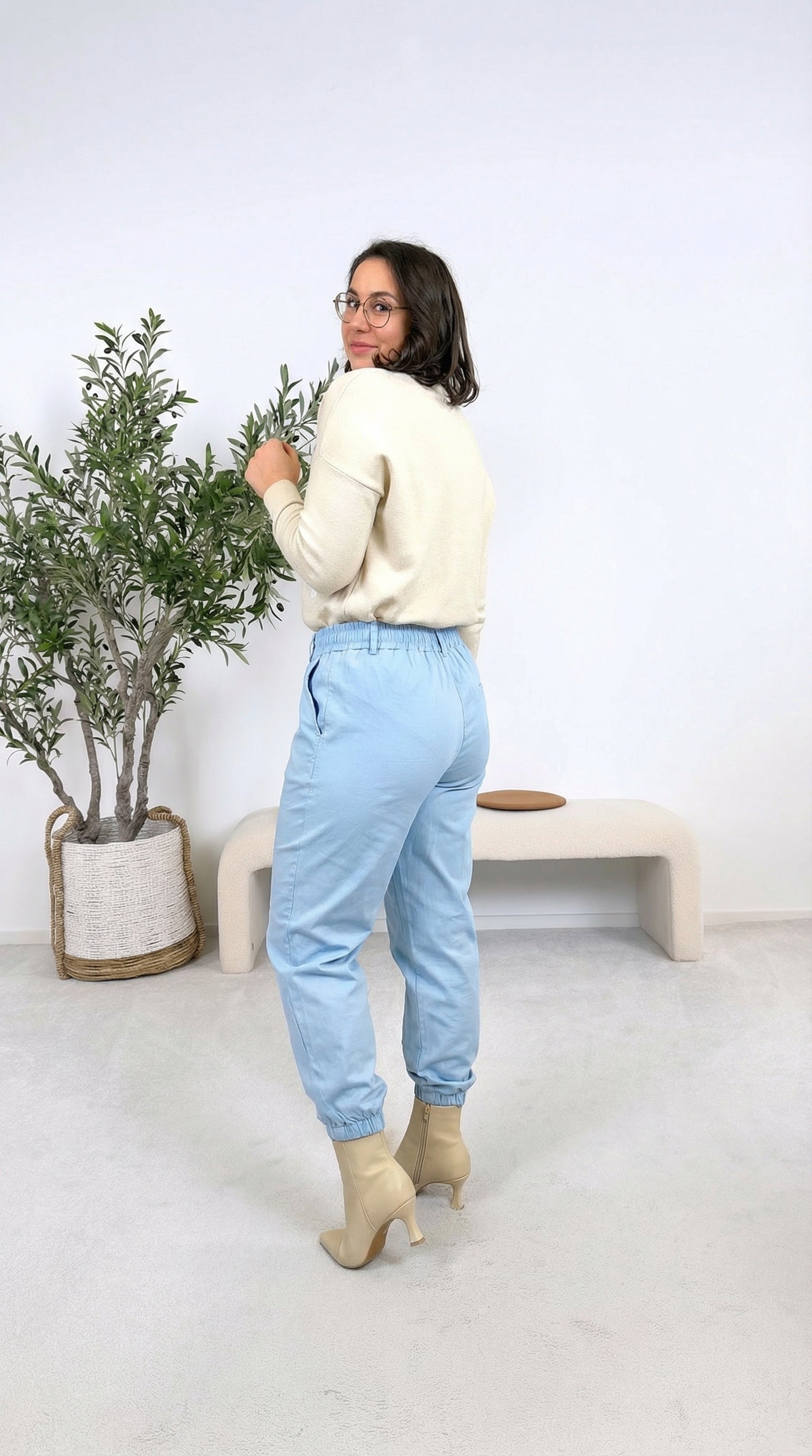 Hose Everyday Comfy *Hellblau*