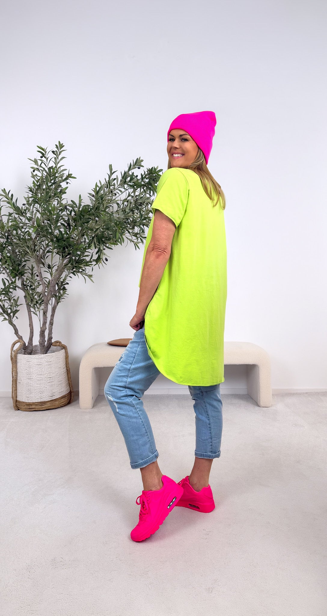 T-Shirt I Want Magic *Neon Gelb*