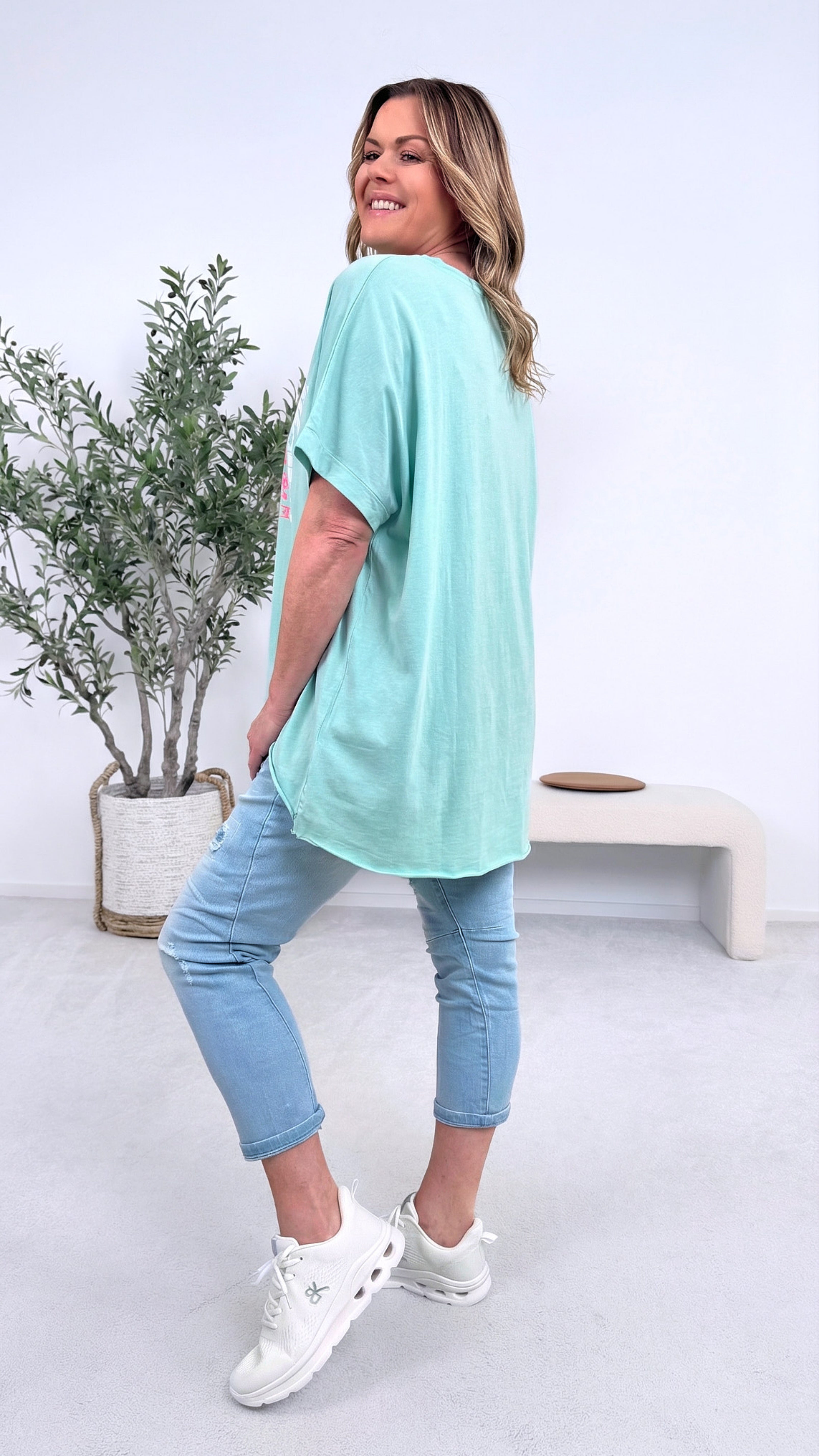 T-Shirt Famous Sunset *Mint*