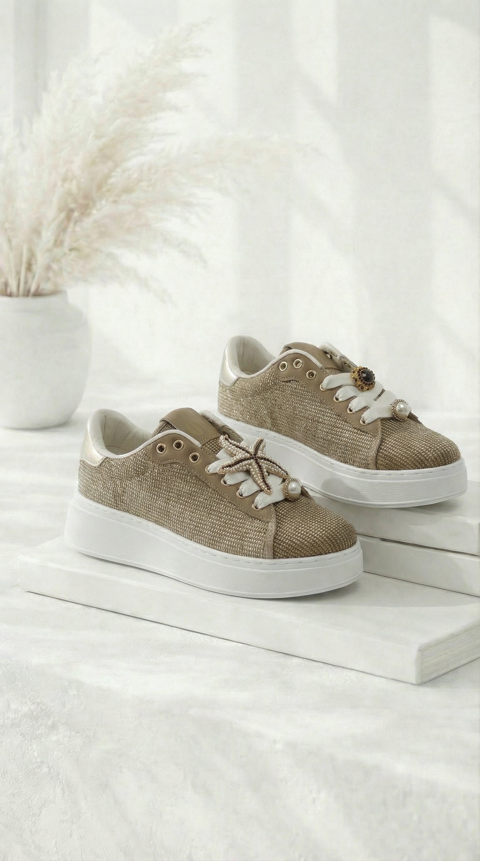 Sneaker Luxury Casual *Taupe*