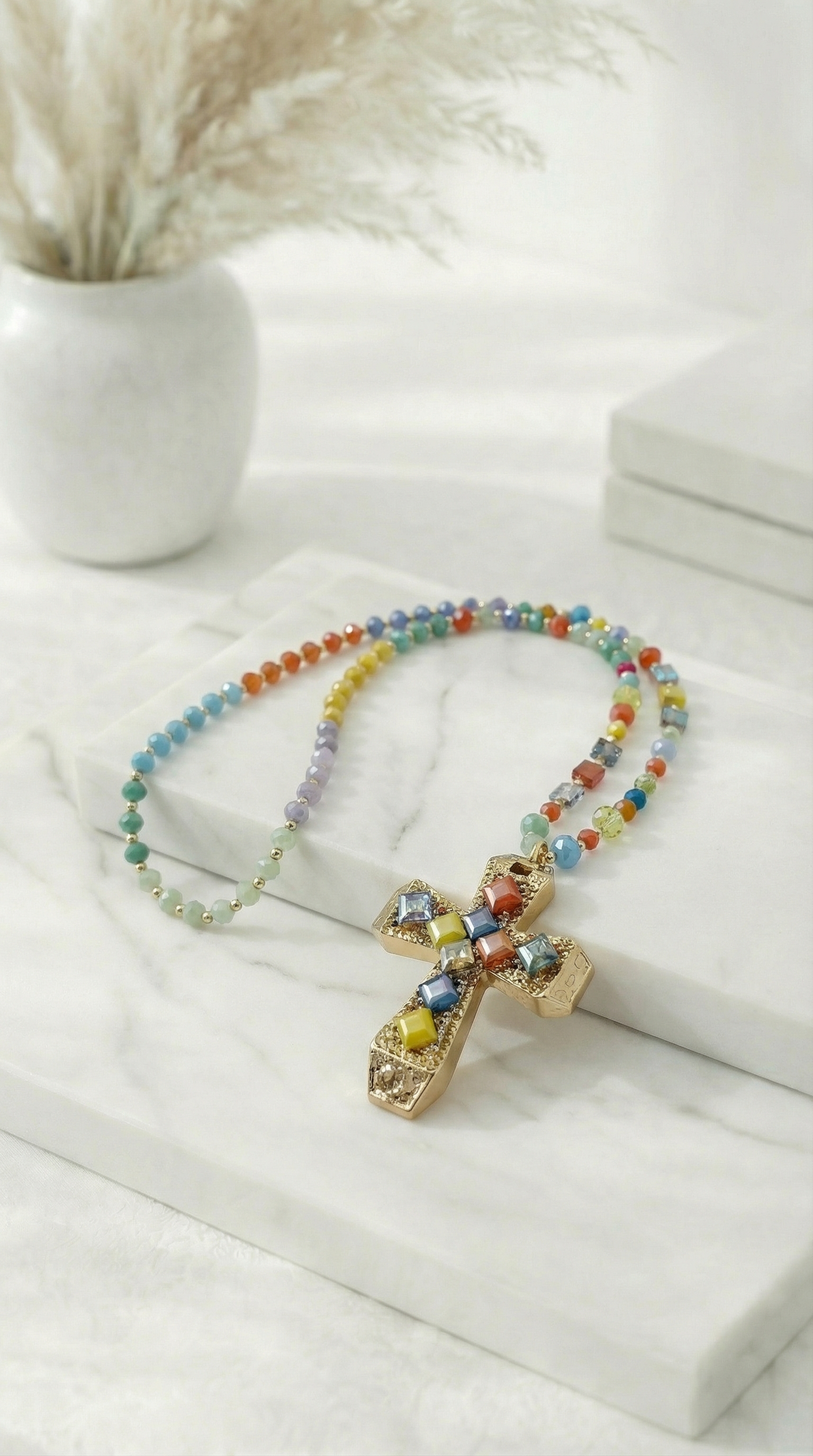 Lange Halskette Faith & Freedom *Color*