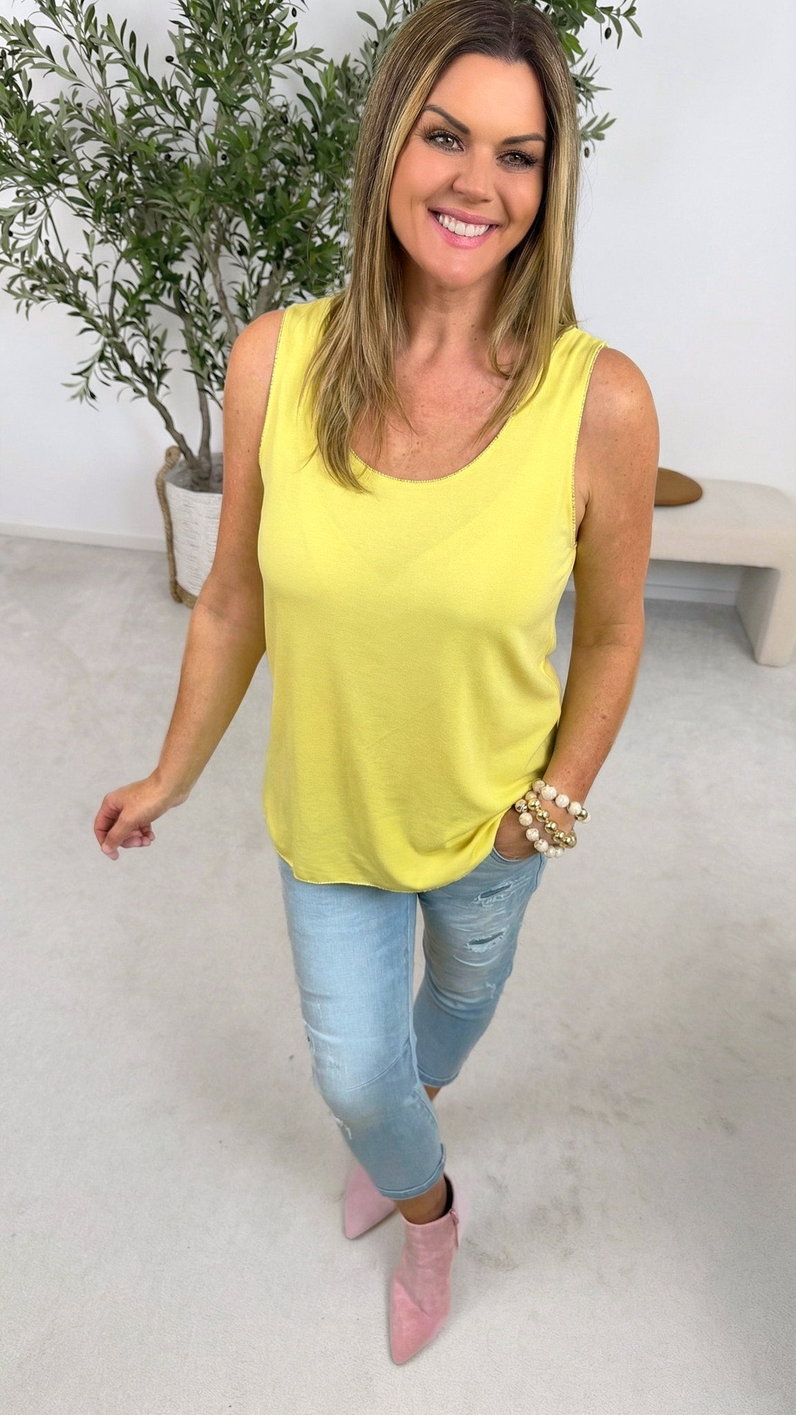 Top Simple Style *Gelb*