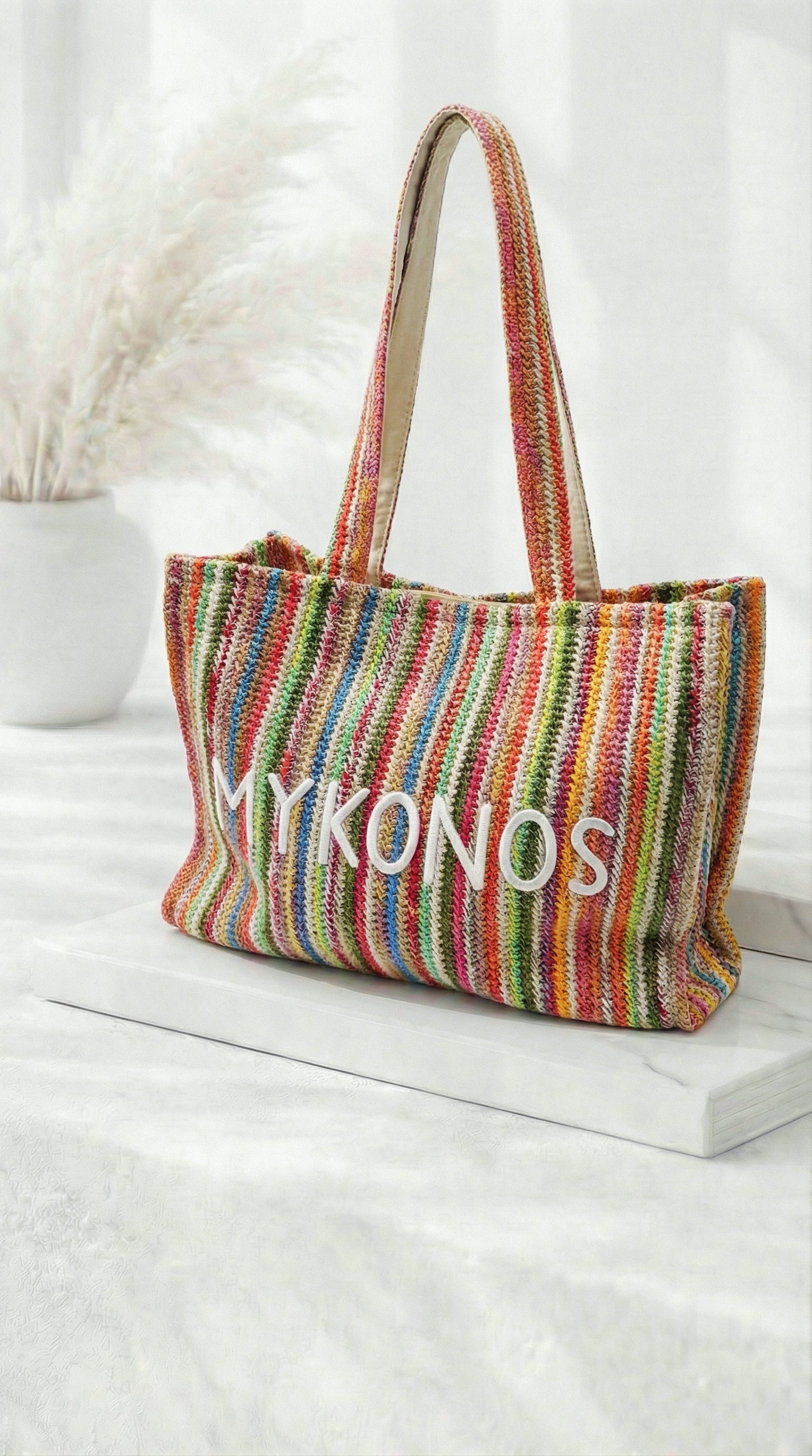 Shopper City Stripes *Mykonos*