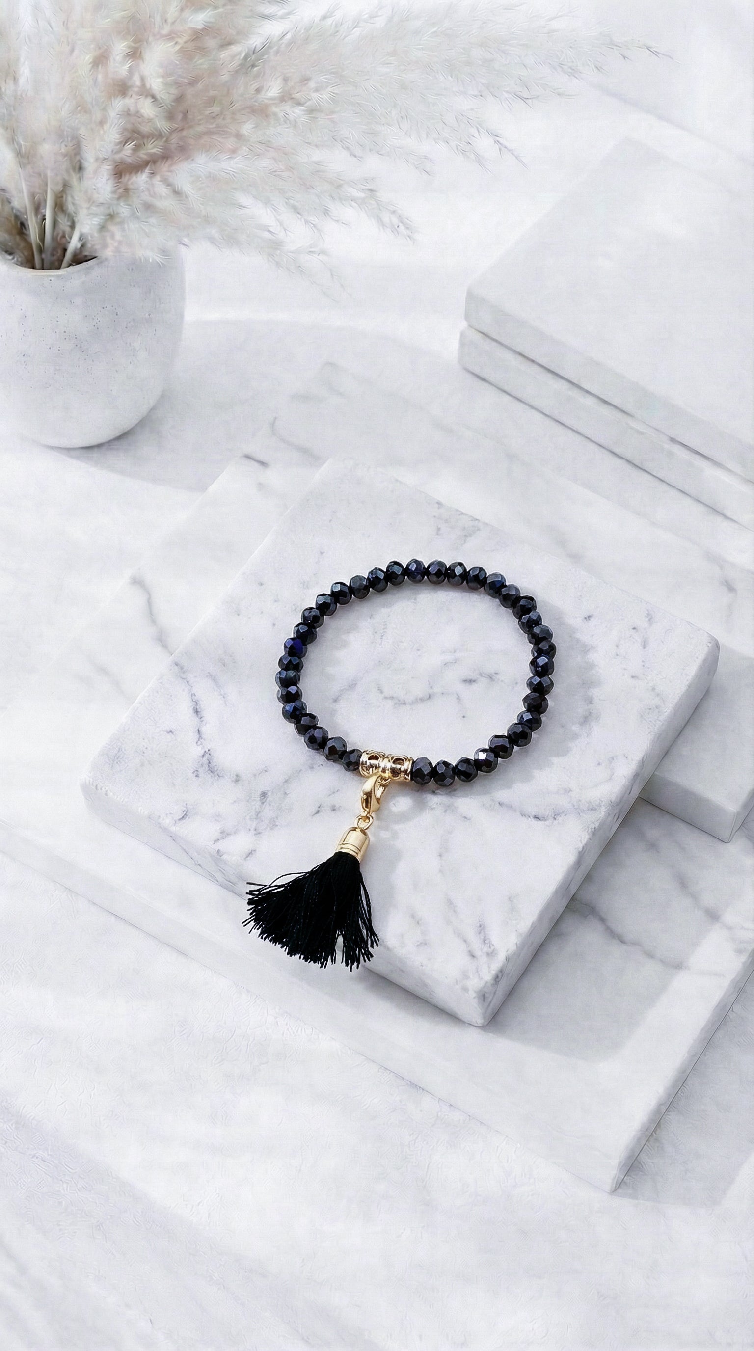 Armband Tassel Muse *Anthrazit*