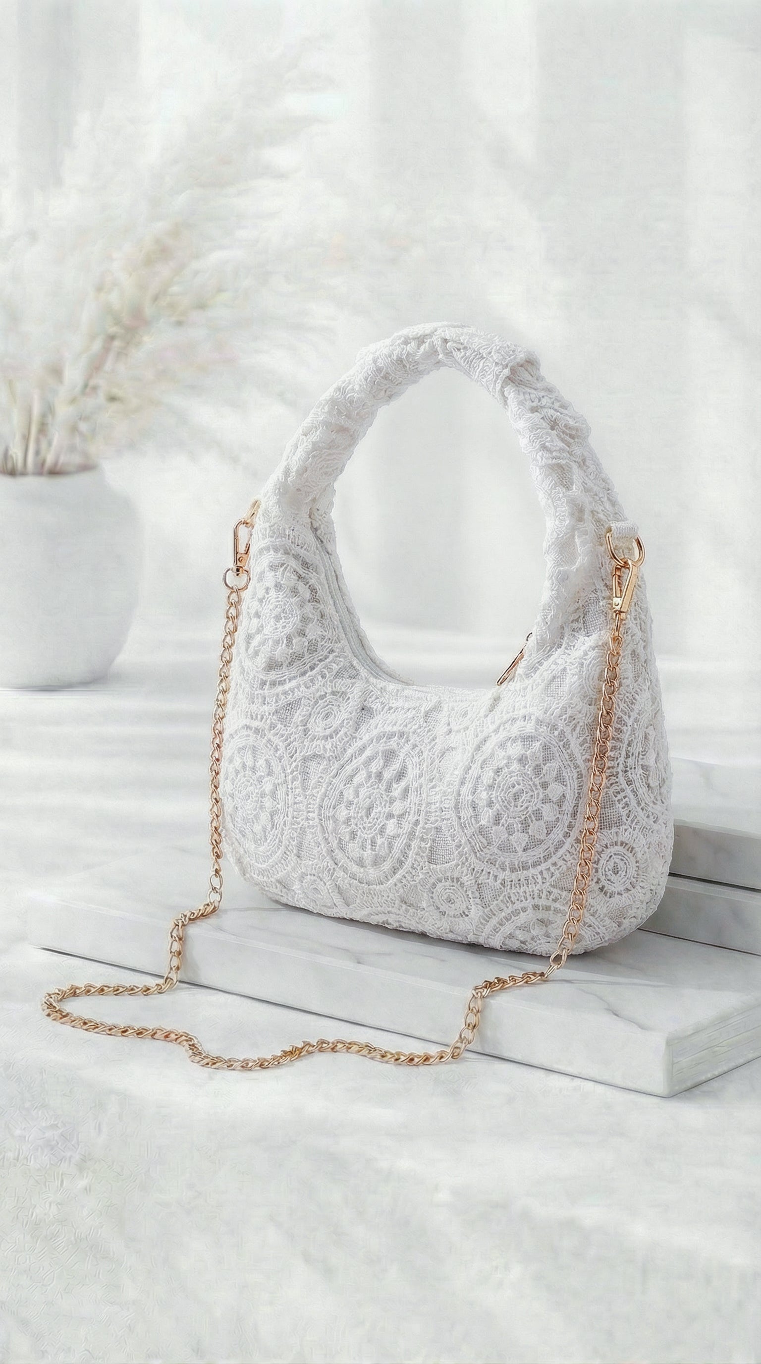 Kleine Handtasche Summer Romance *Weiß*