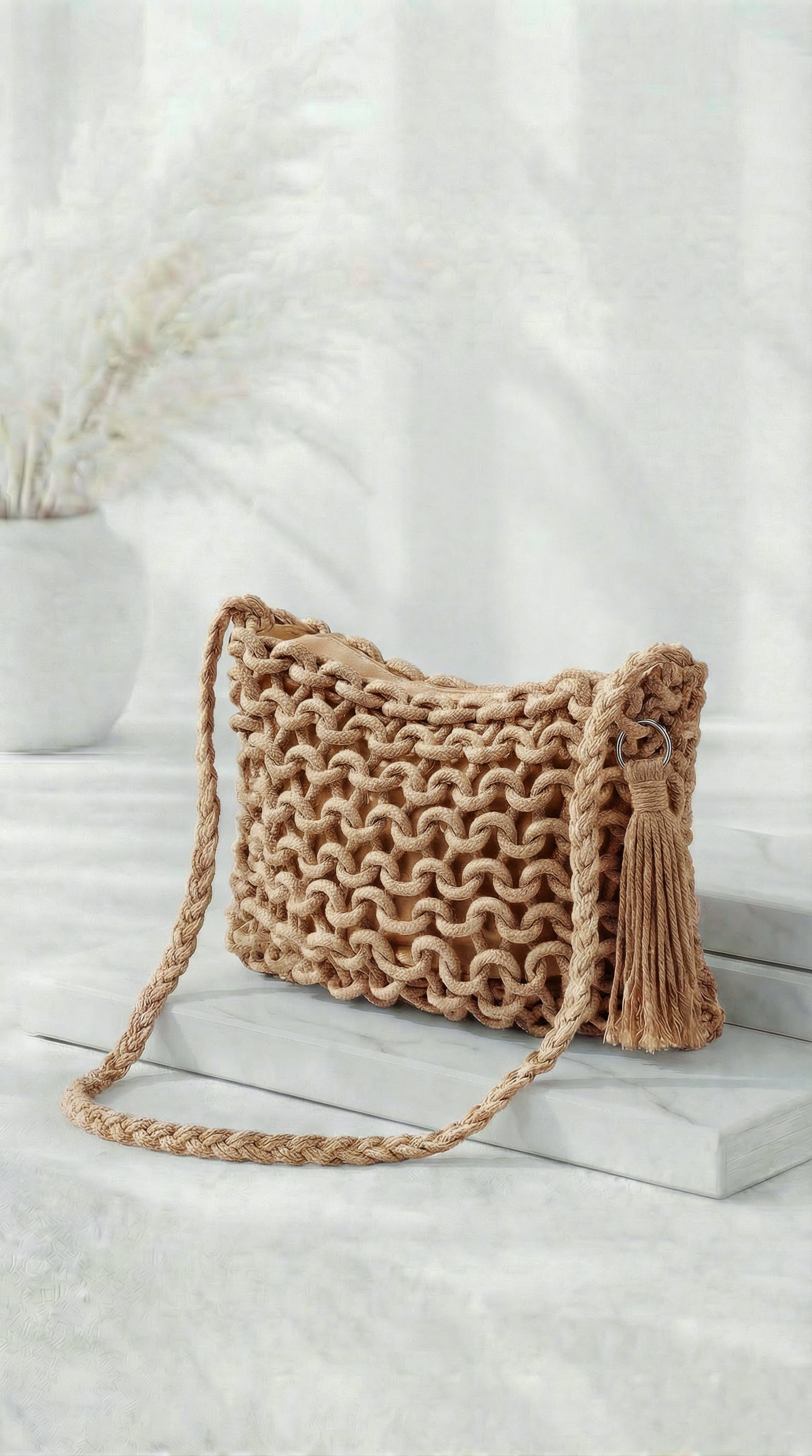 Shopper Ibiza Summer *Camel*