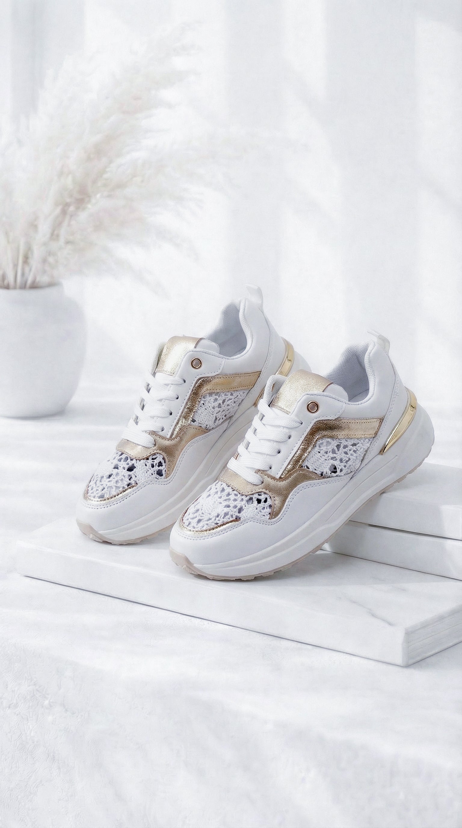 Sneaker Princess Stitch *Weiß*