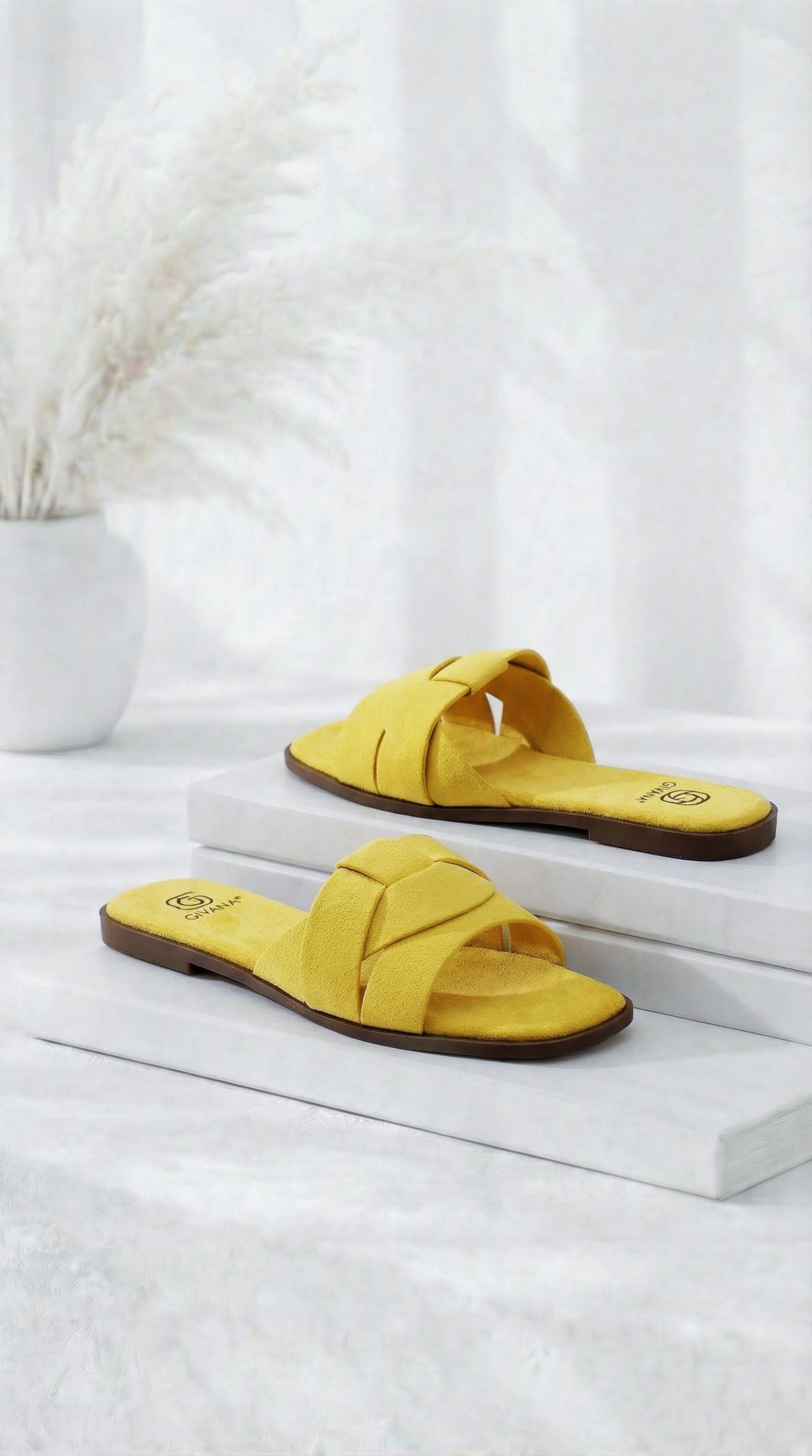 Sandale Velvet Summer *Gelb*