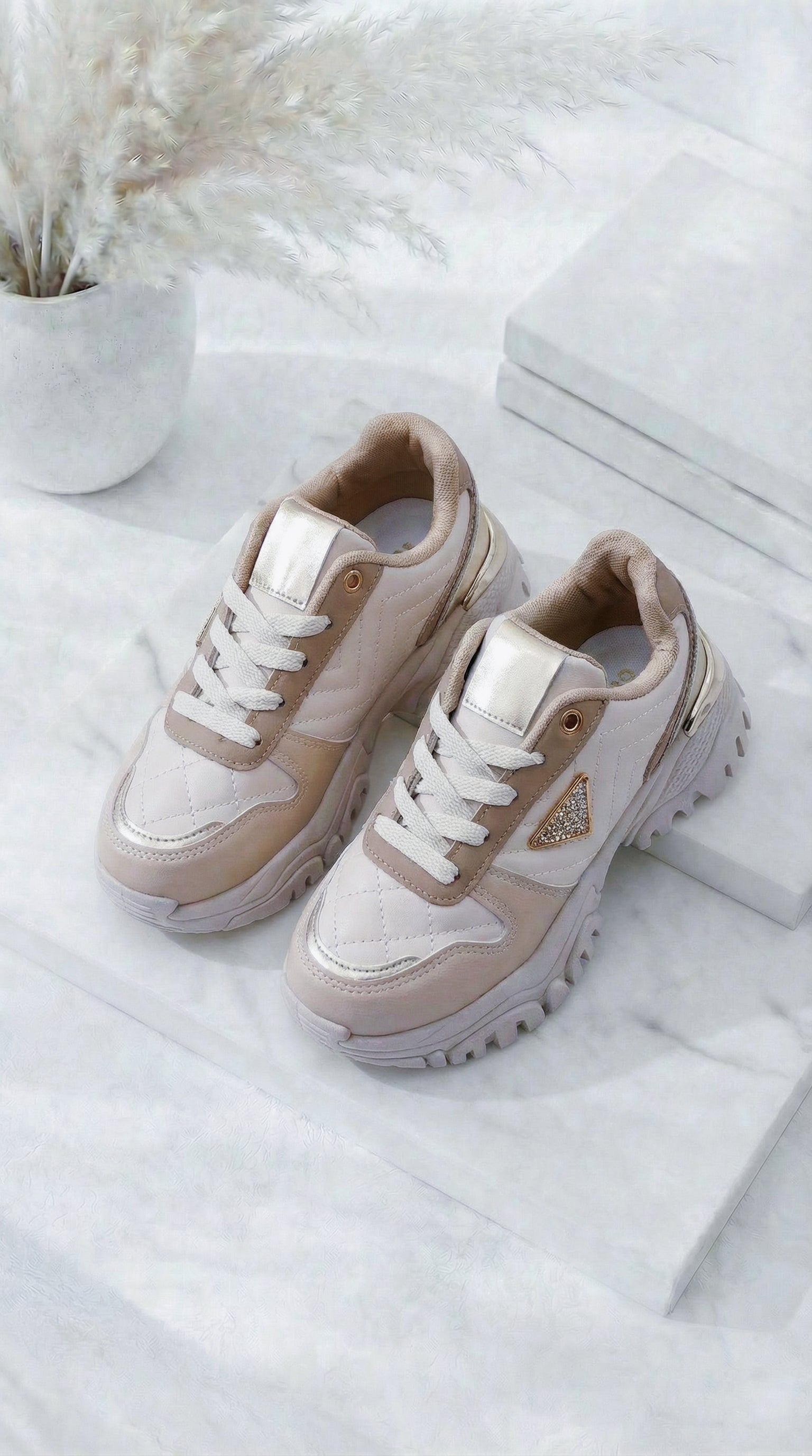 Sneaker Luxe Motion *Beige*