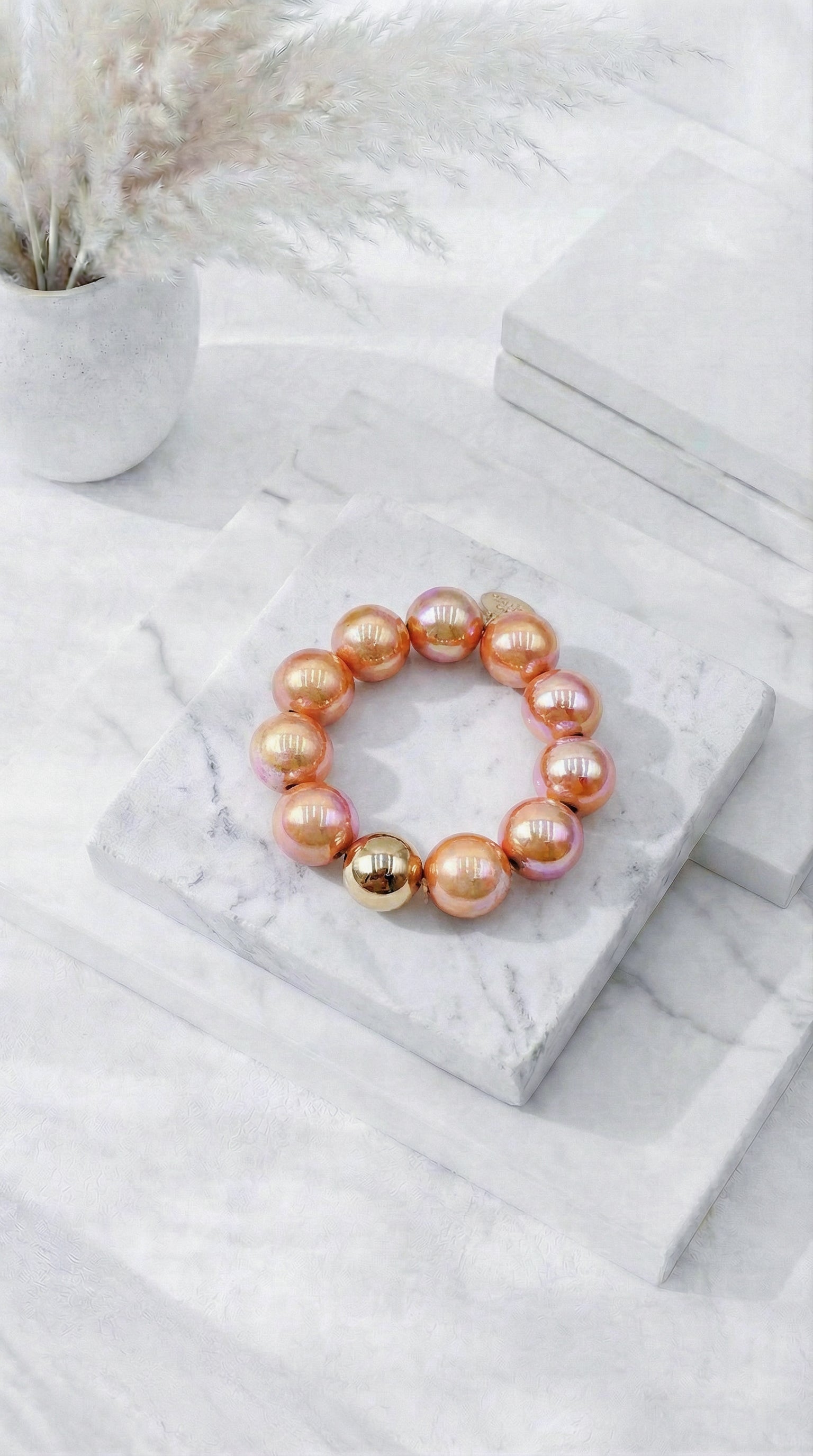 Perlenarmband Royal Light *Apricot*