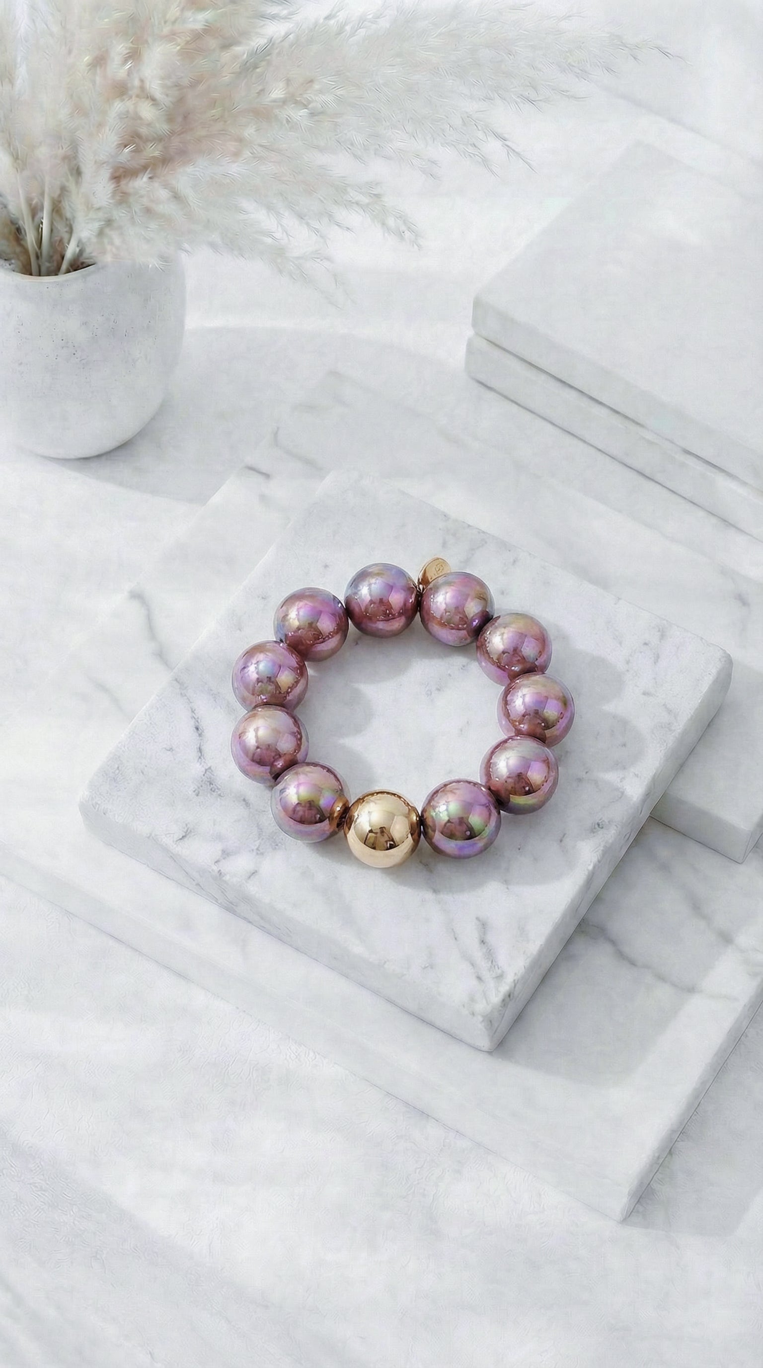 Perlenarmband Royal Light *Beige*