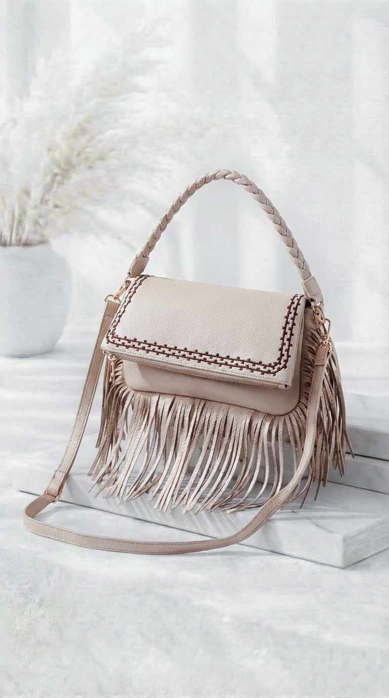 Kleine Umhängetasche Power Nomad *Beige*