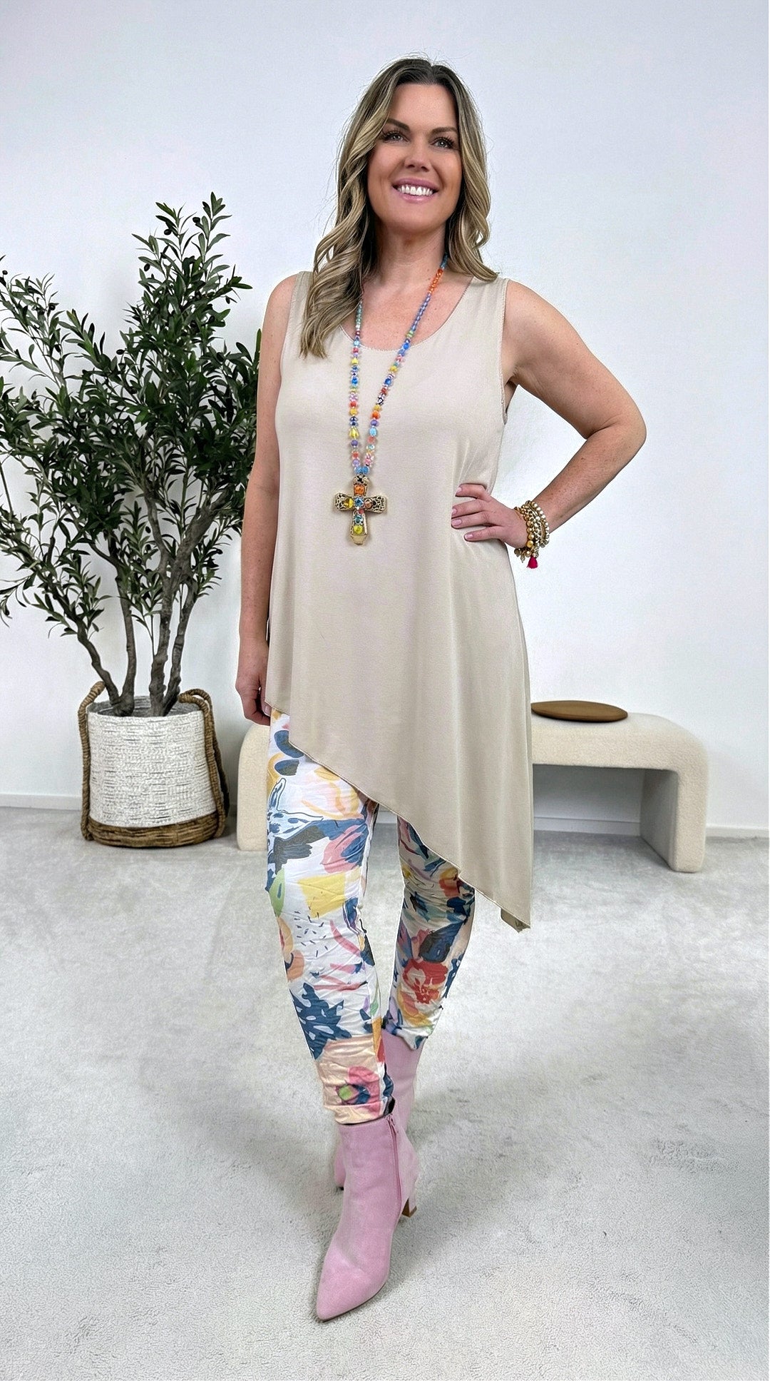 Long-Top Summer Whisper *Beige*