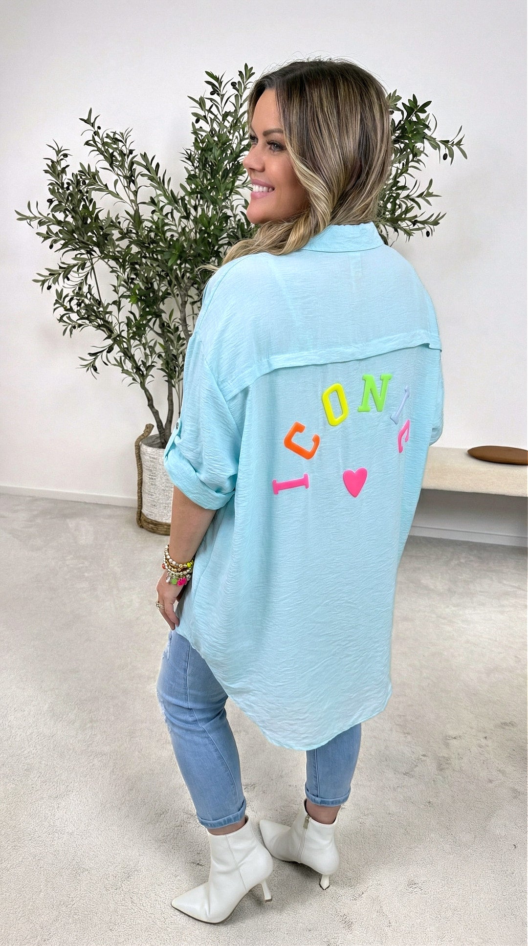 Bluse Iconic Summer *Mint*