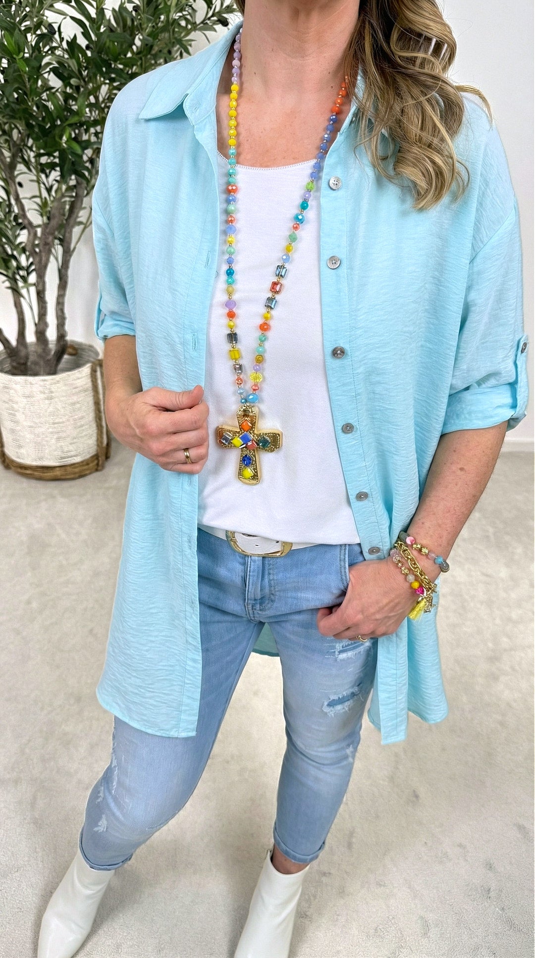 Bluse Iconic Summer *Mint*