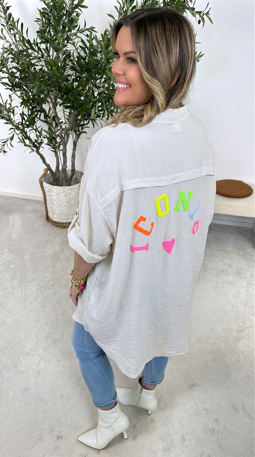 Bluse Iconic Summer *Beige*