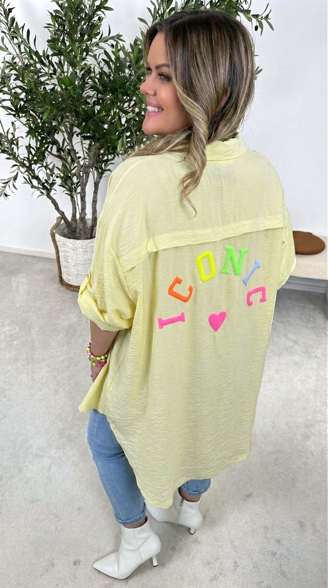 Bluse Iconic Summer *Gelb*