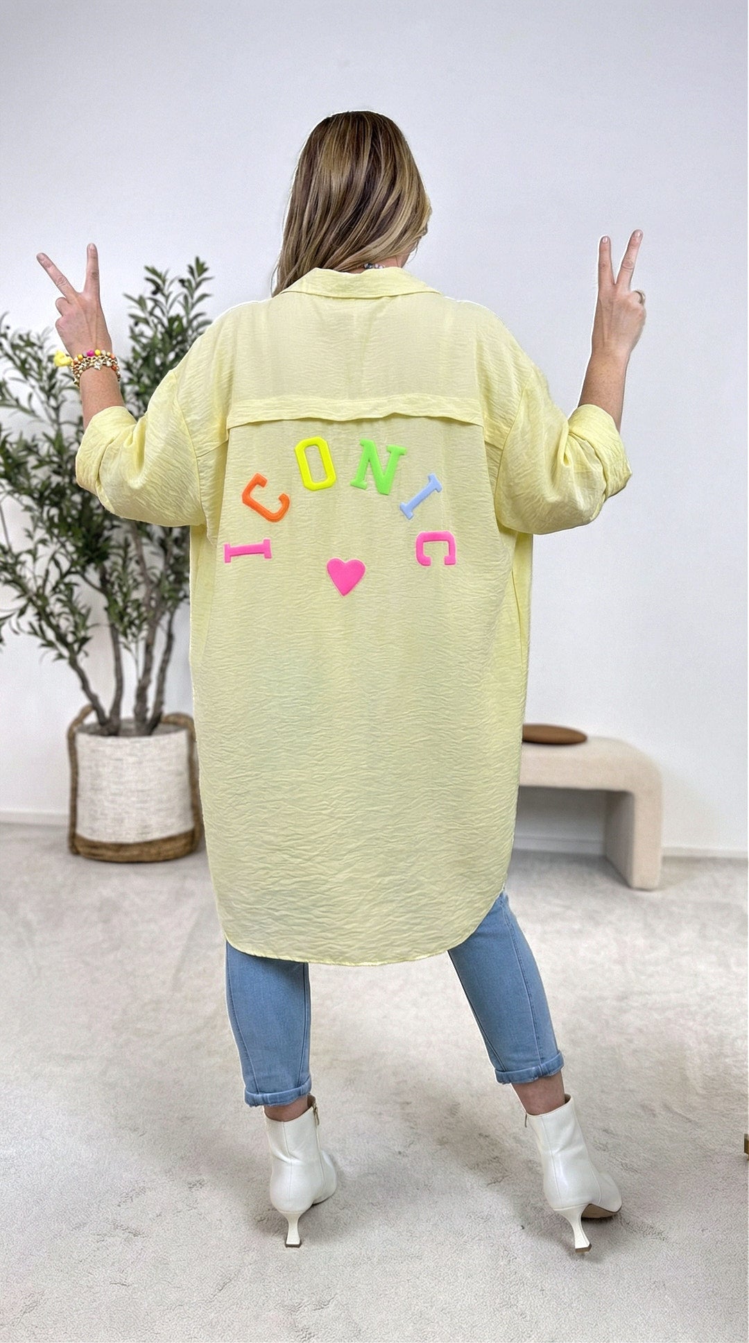 Bluse Iconic Summer *Gelb*