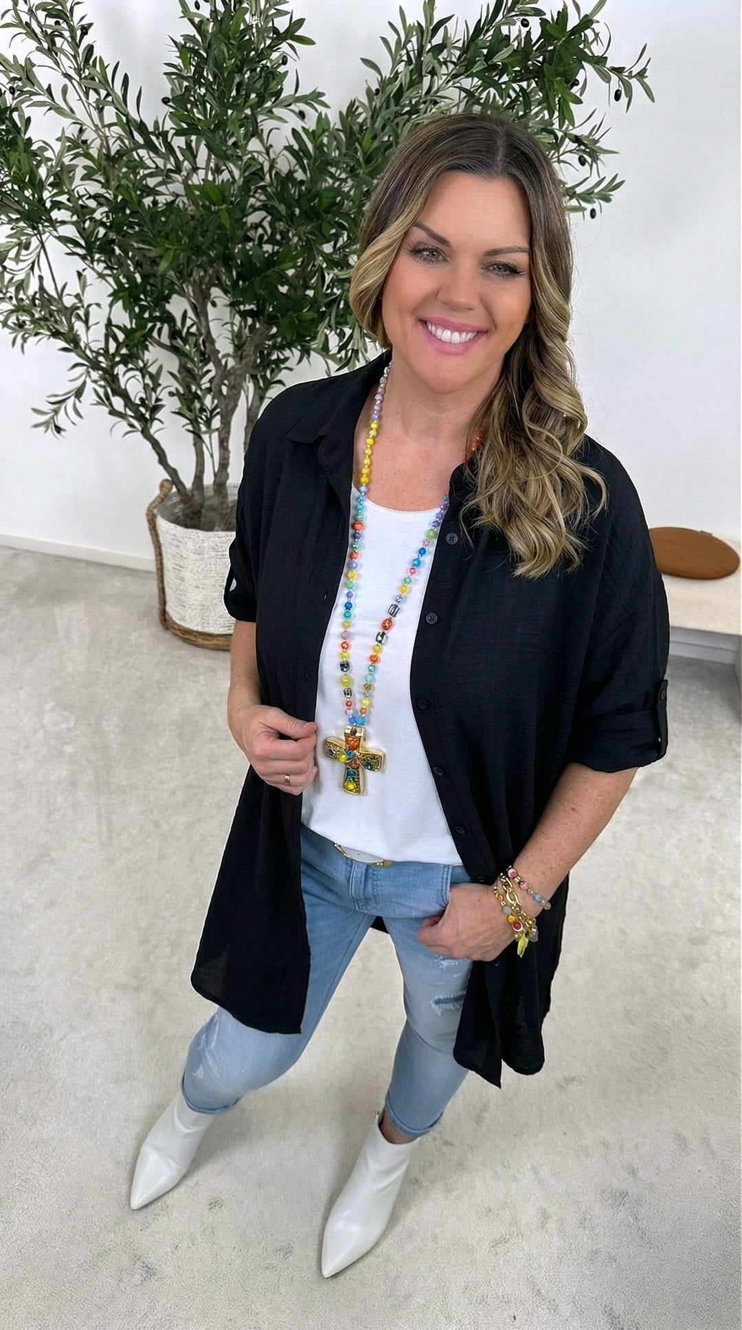 Bluse Iconic Summer *Schwarz*