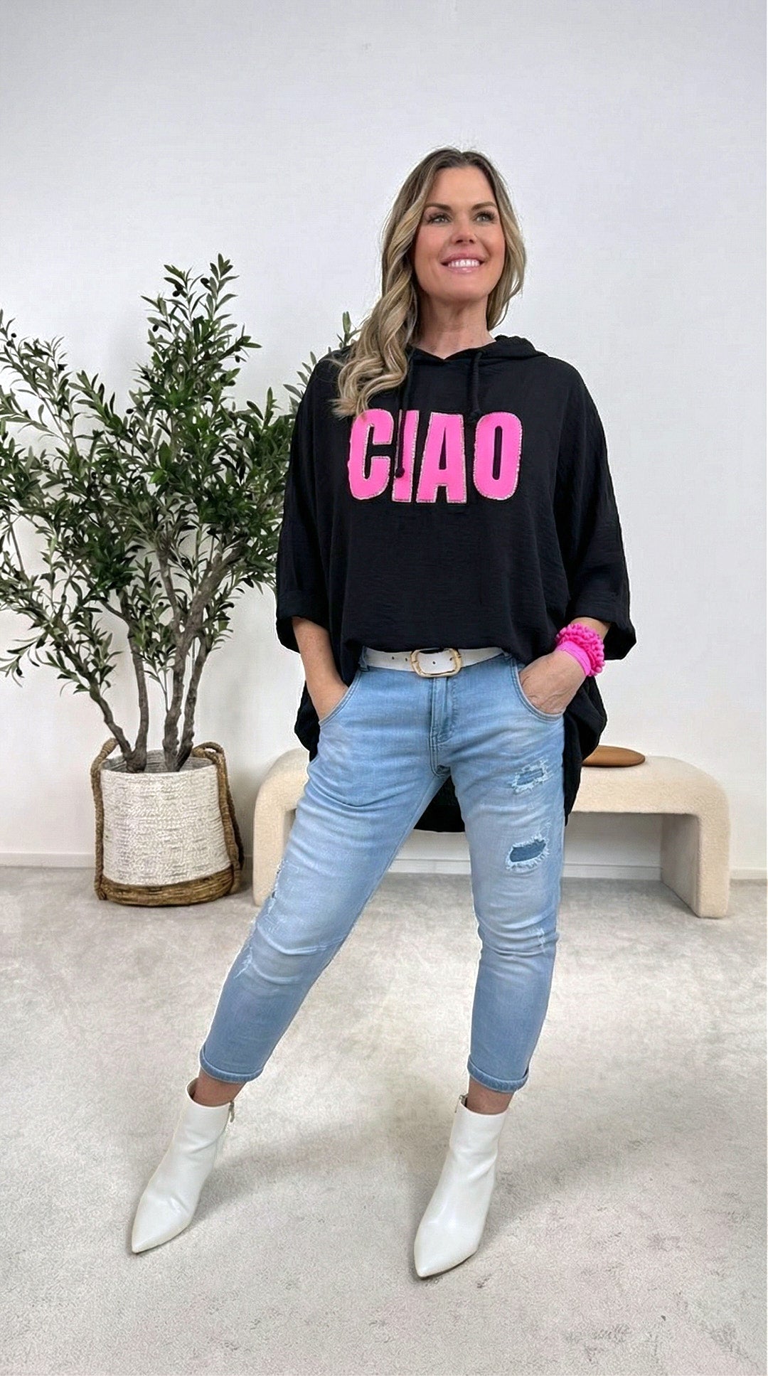 Blusenshirt Ciao Winter *Schwarz*