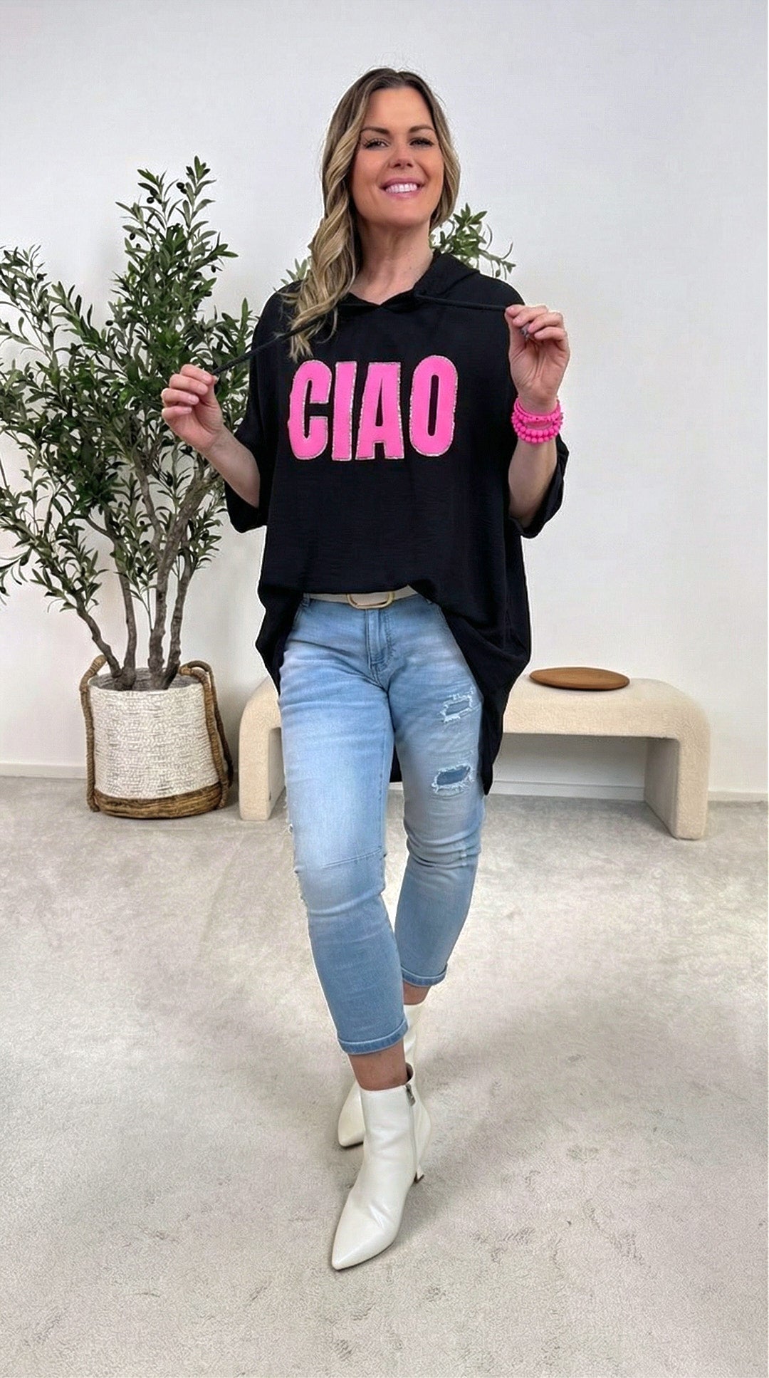 Blusenshirt Ciao Winter *Schwarz*